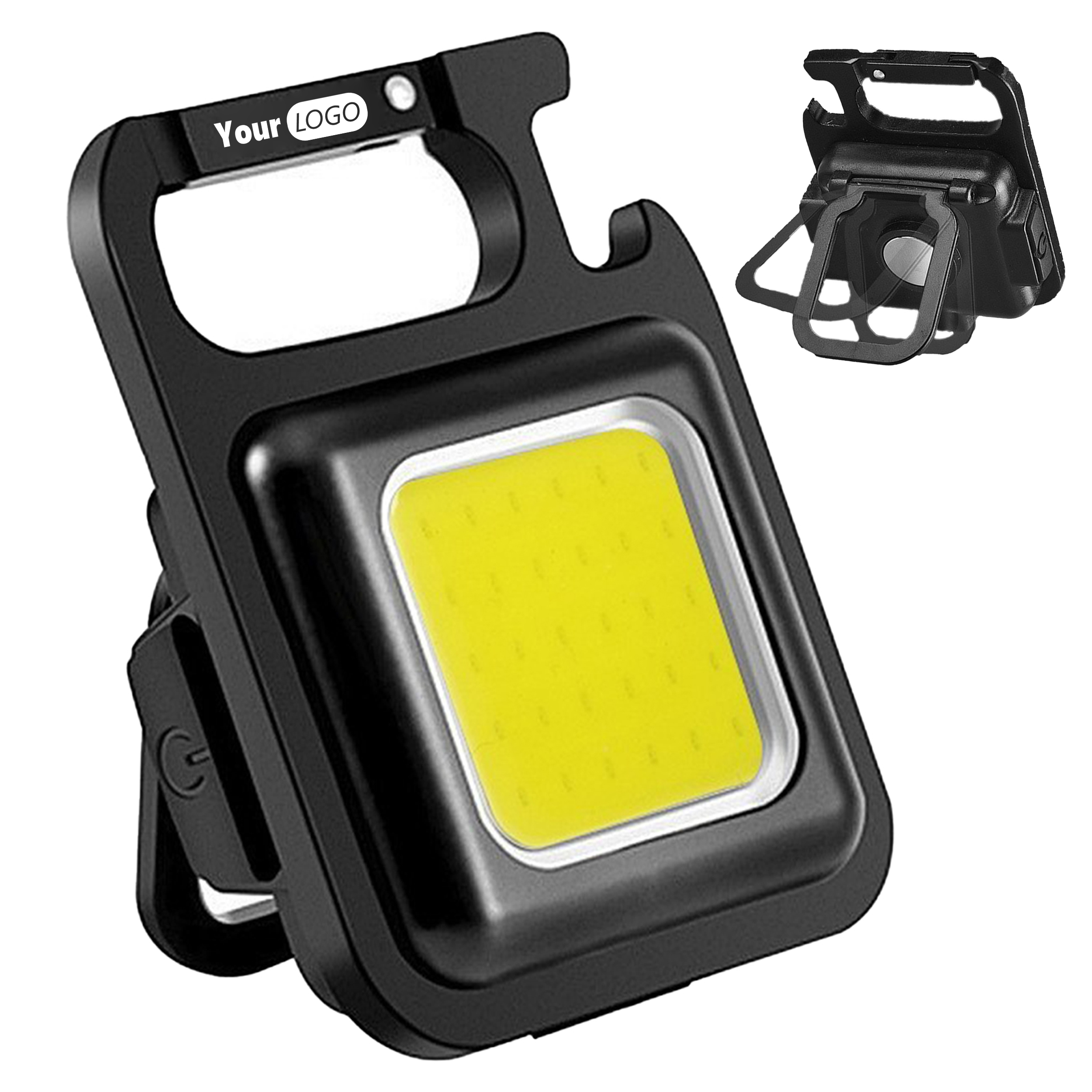 Aluminum Keychain Led Light With Bottle Opener 3
