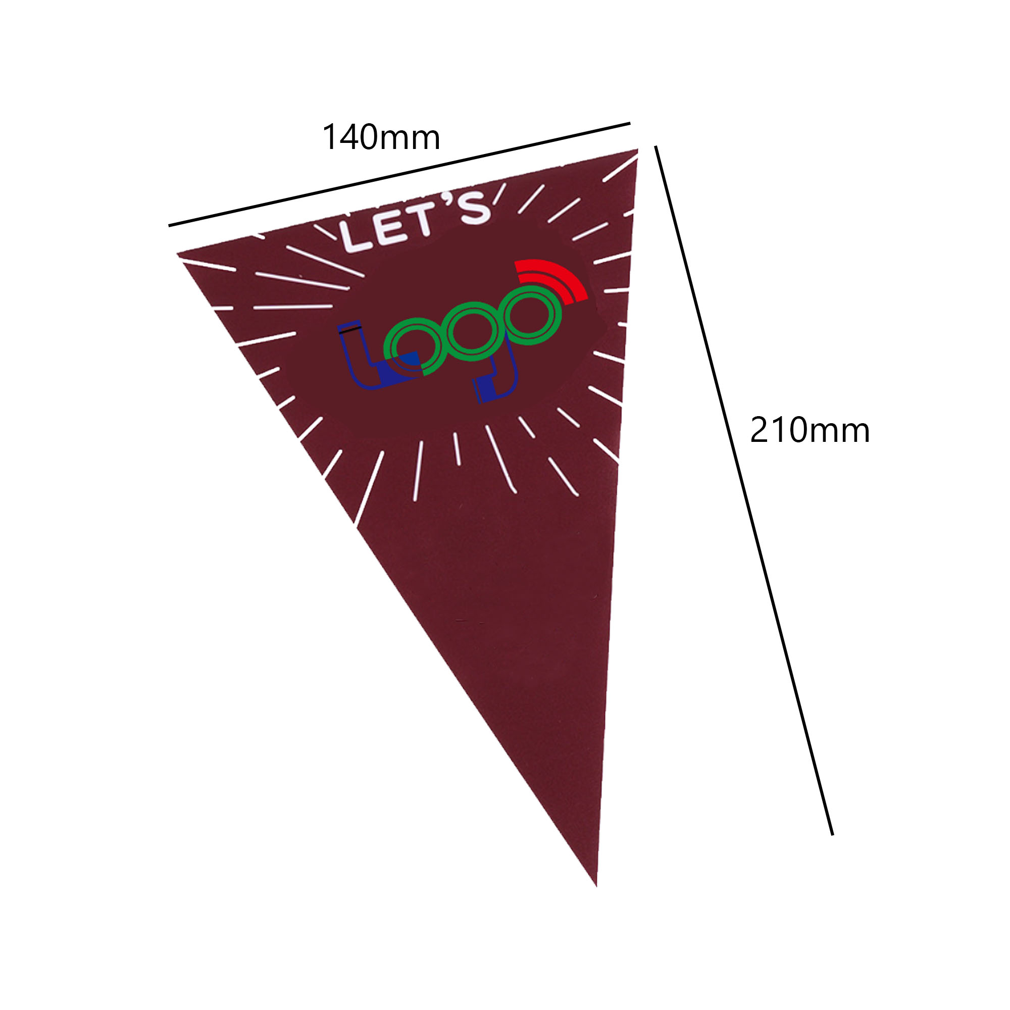 PVC Waterproof Small Flags 2