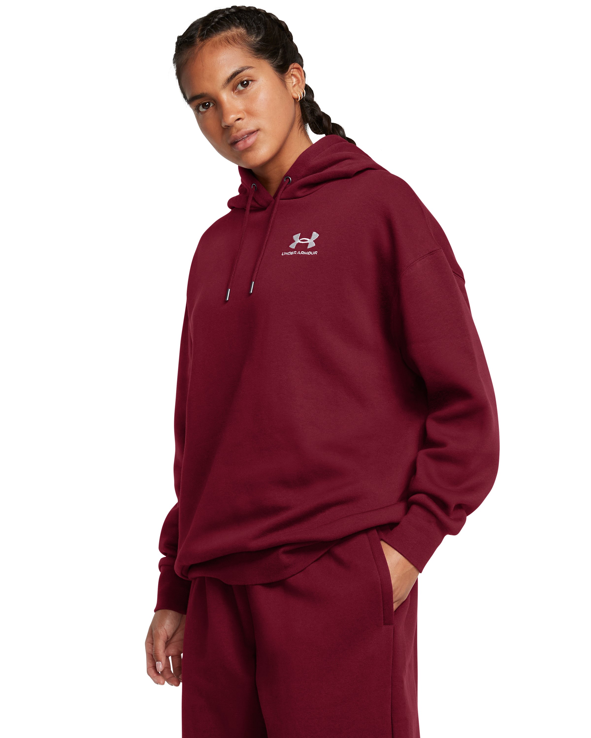UA Icon Fleece Women's Oversized Hoodie 14