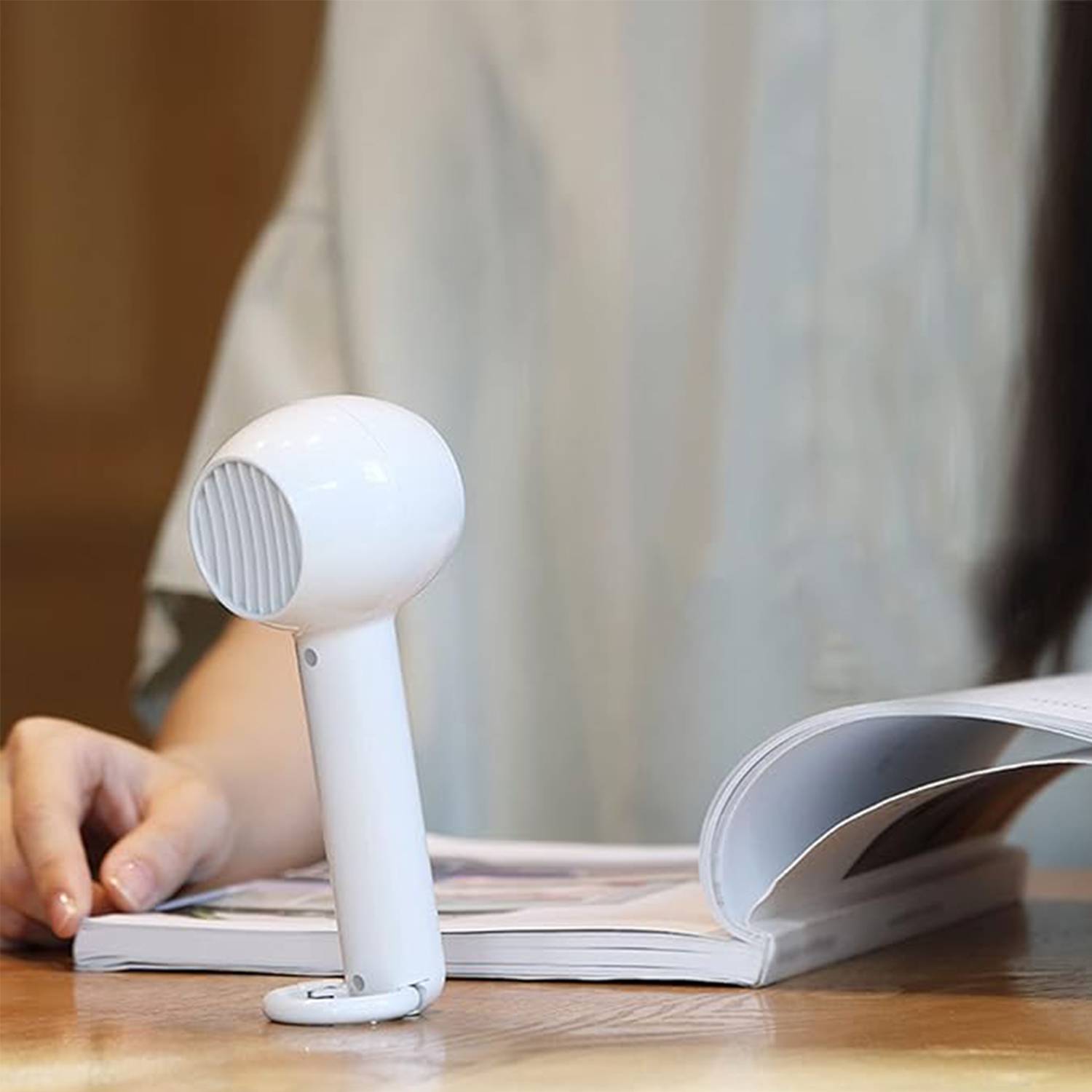 Portable Handheld Battery Operated USB Rechargeable Fan 6