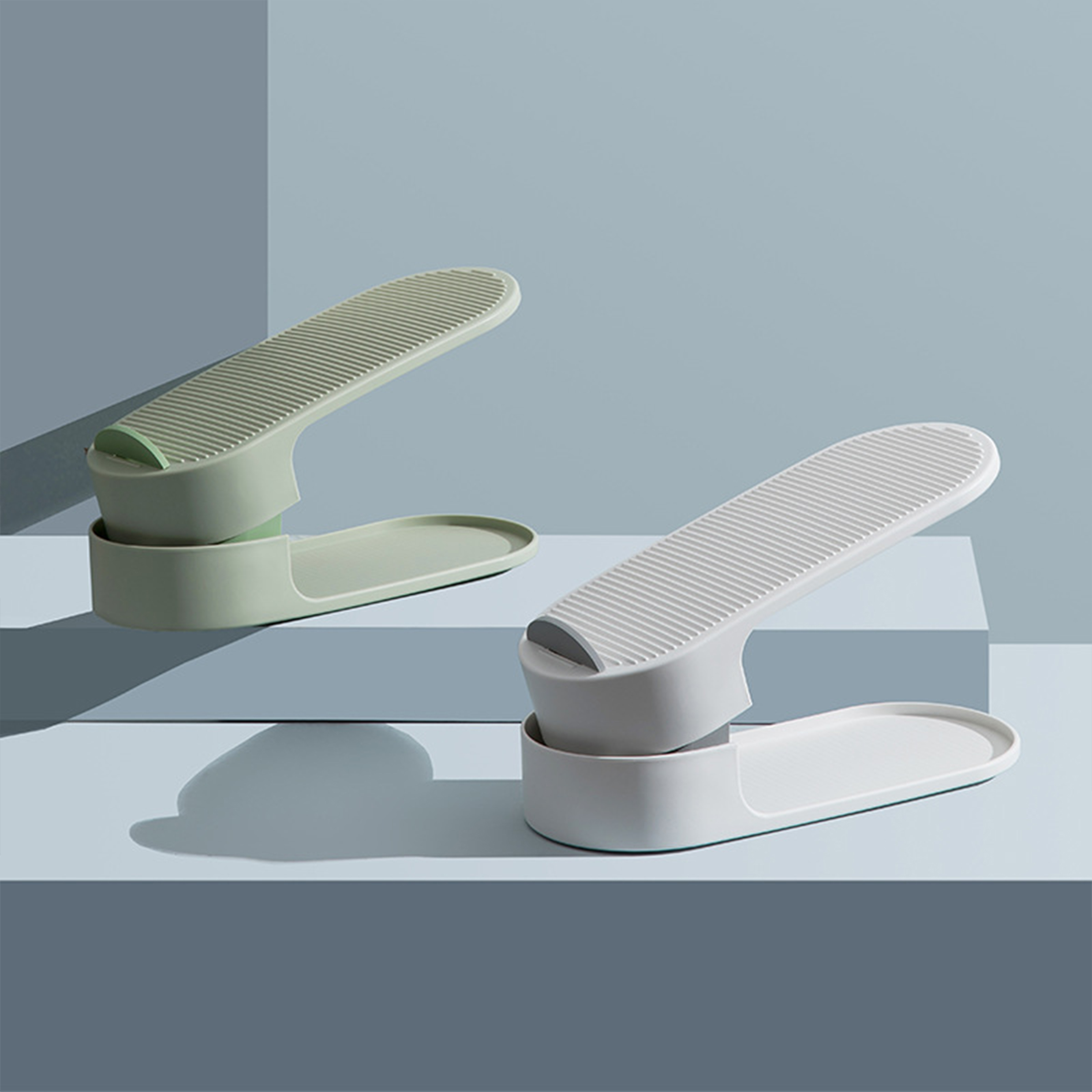 Polypropylene Adjustable Space Saving Shoe Holder 3