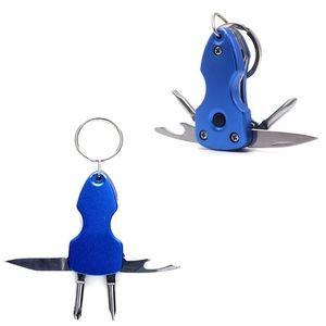 Foldable Key Shaped Knife With Stainless Steel Blade 6