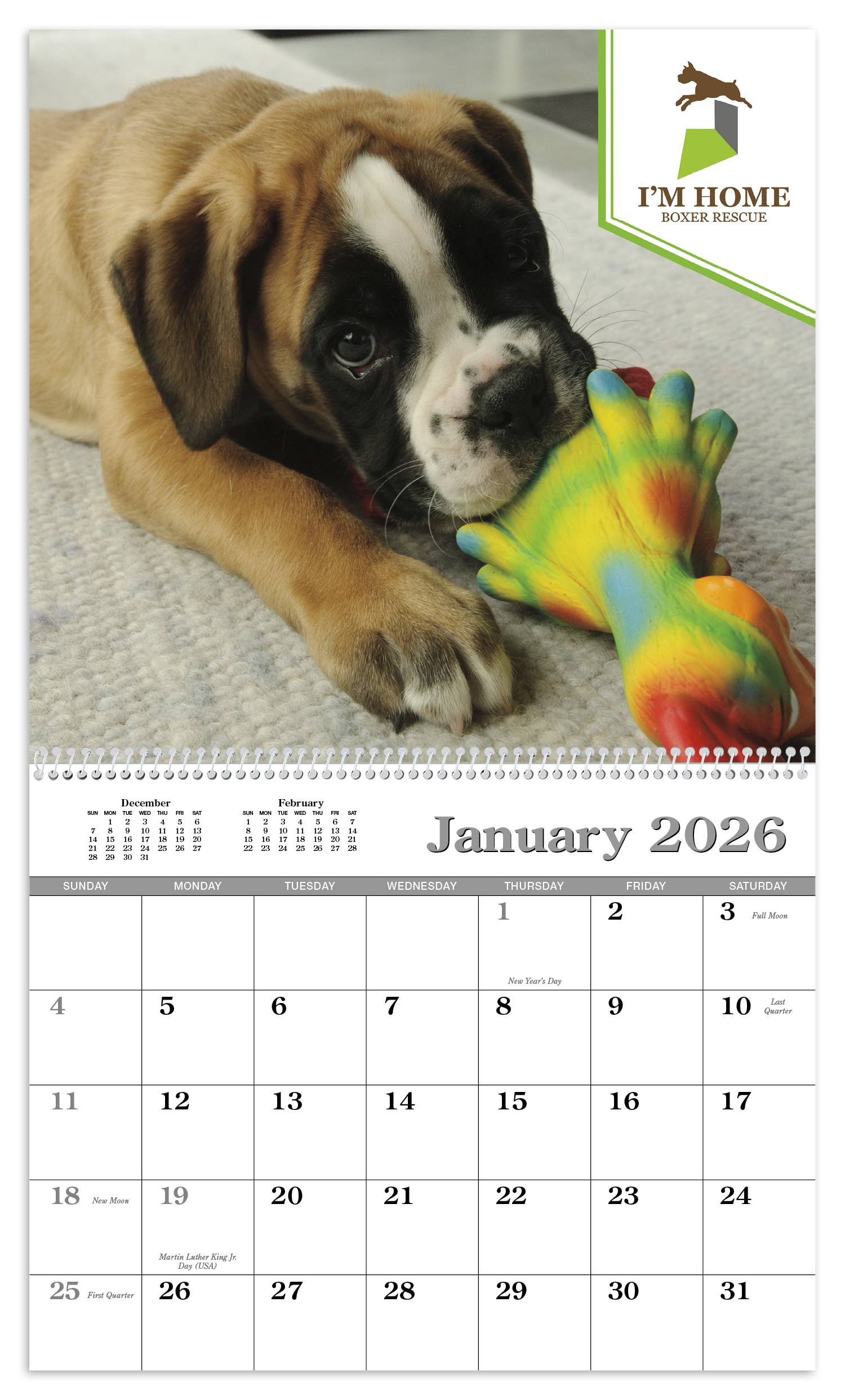 Triumph® Calendars Custom Single Image Appointment Calendar 5