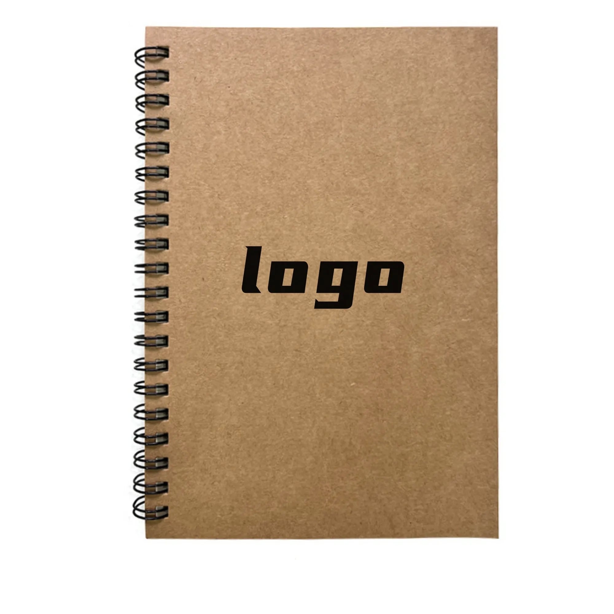 A5 Kraft Paper Coil Spiral Notebook 2