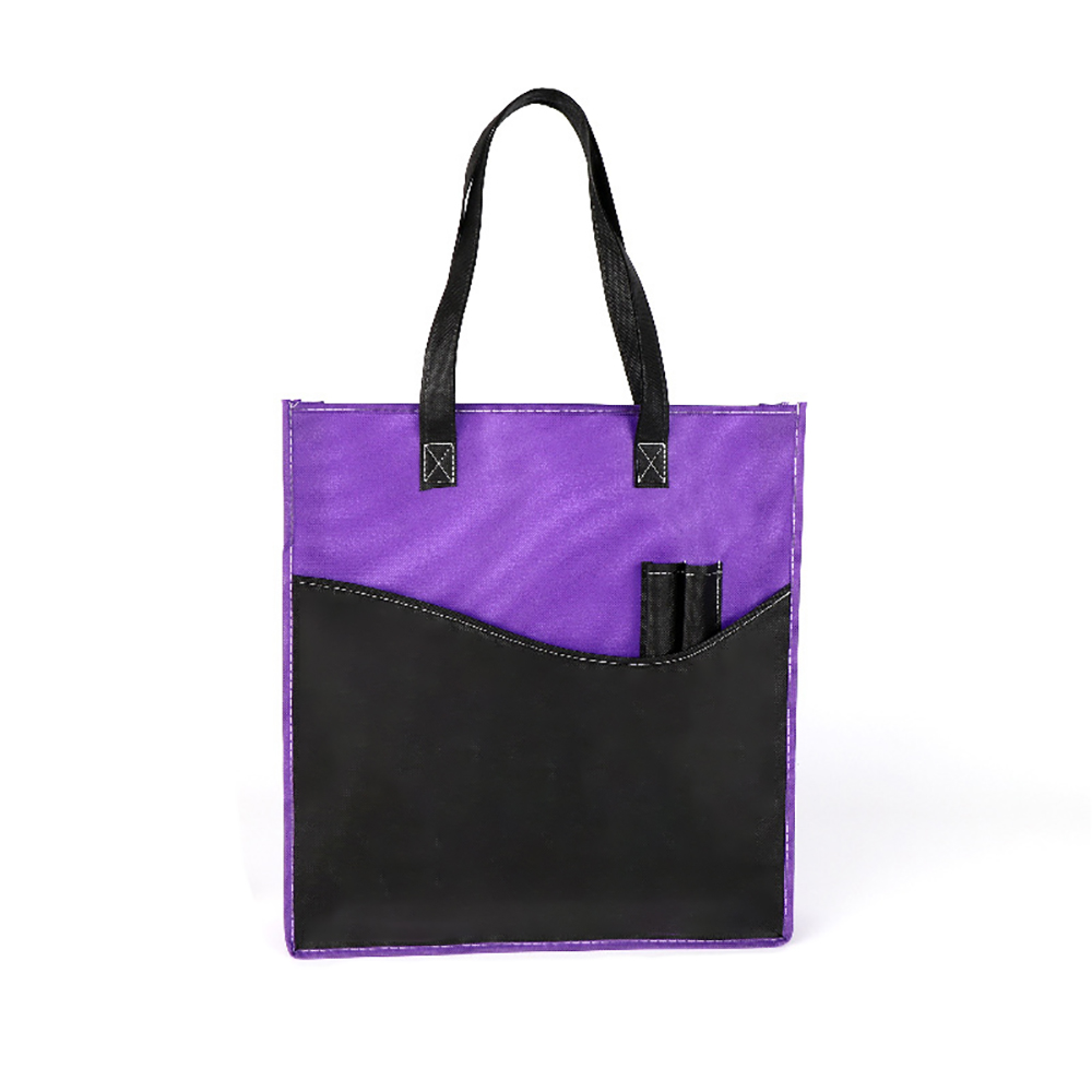Promo Rivers Pocket Non-Woven Convention Tote Bags 3