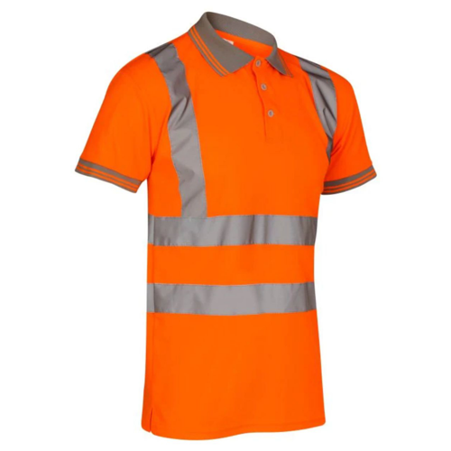VISIPRO Short Sleeve Reflective Safety Polo with Bands, 3