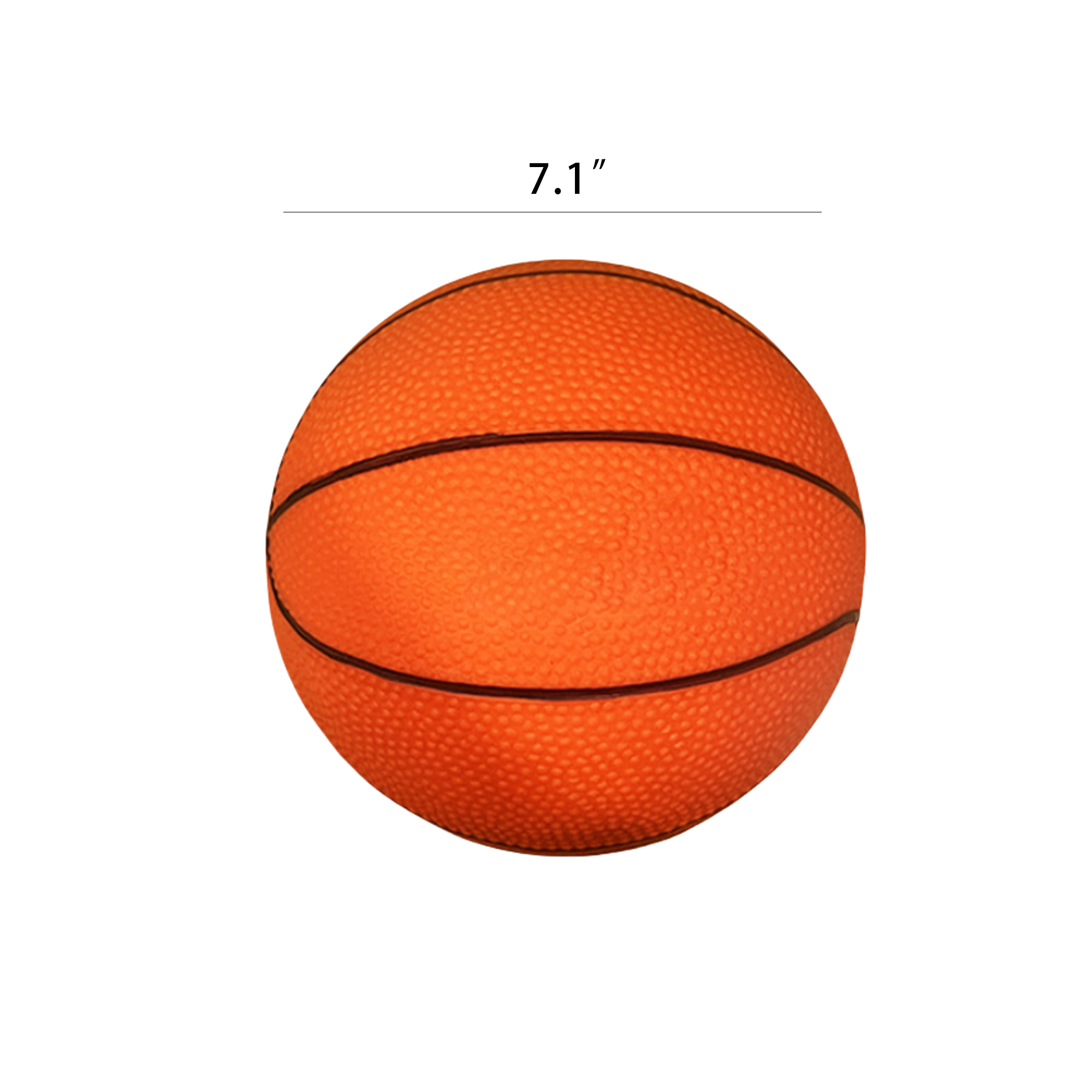 Size 3 Indoor Outdoor Rubber Basketball 3