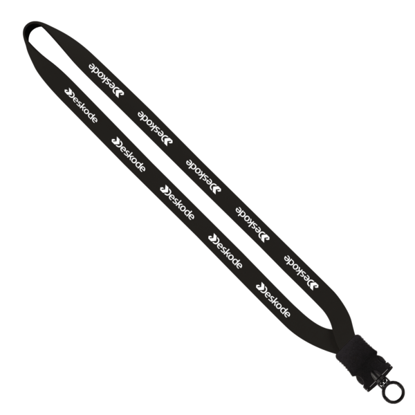 3/4" Neoprene Lanyard with Plastic Snap Buckle Release 17