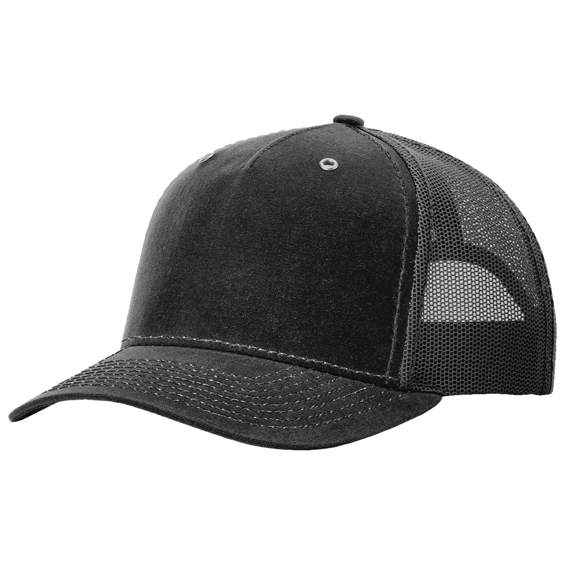 Richardson 112WH Hawthorne Adjustable Trucker Hat w/ Embroidery 4