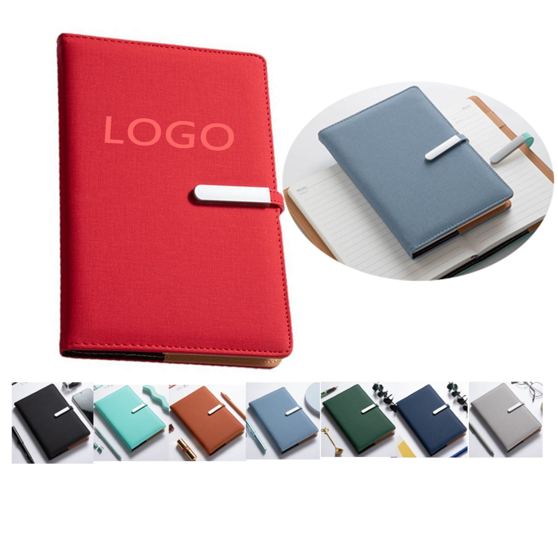 Magnetic Closure A5 Notebook