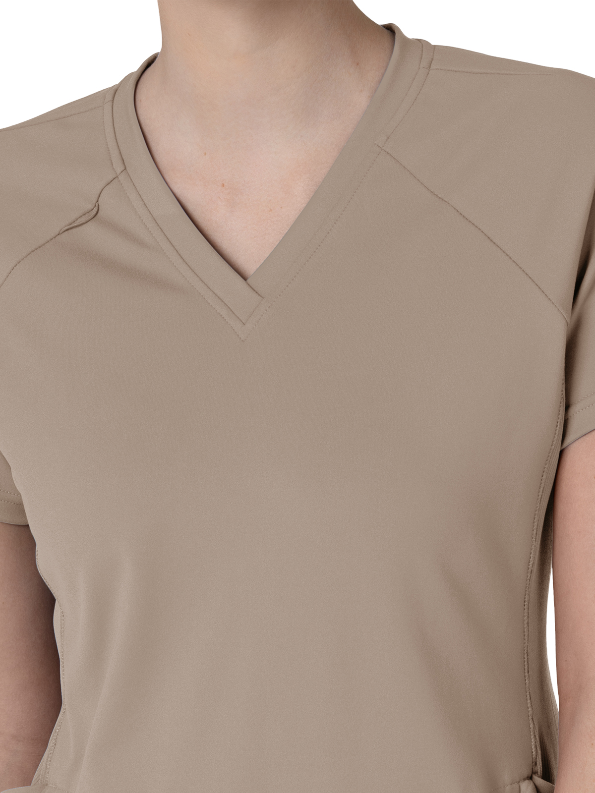 Wink - Renew Knit - Women's Four-Pocket Flex-n-Reach V-Neck Raglan Top 29