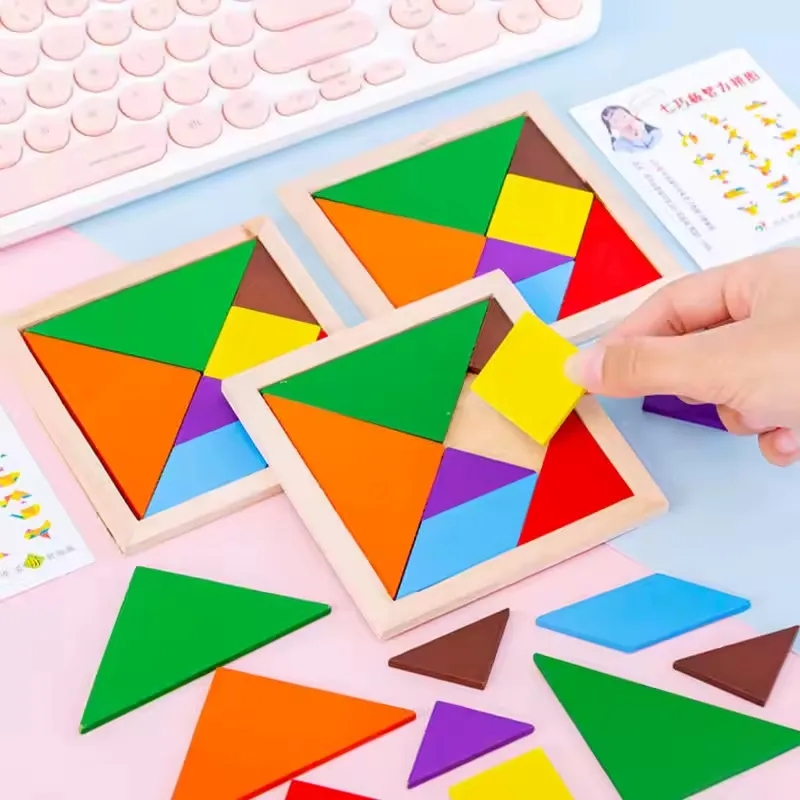Wooden Tangram/Puzzle 7