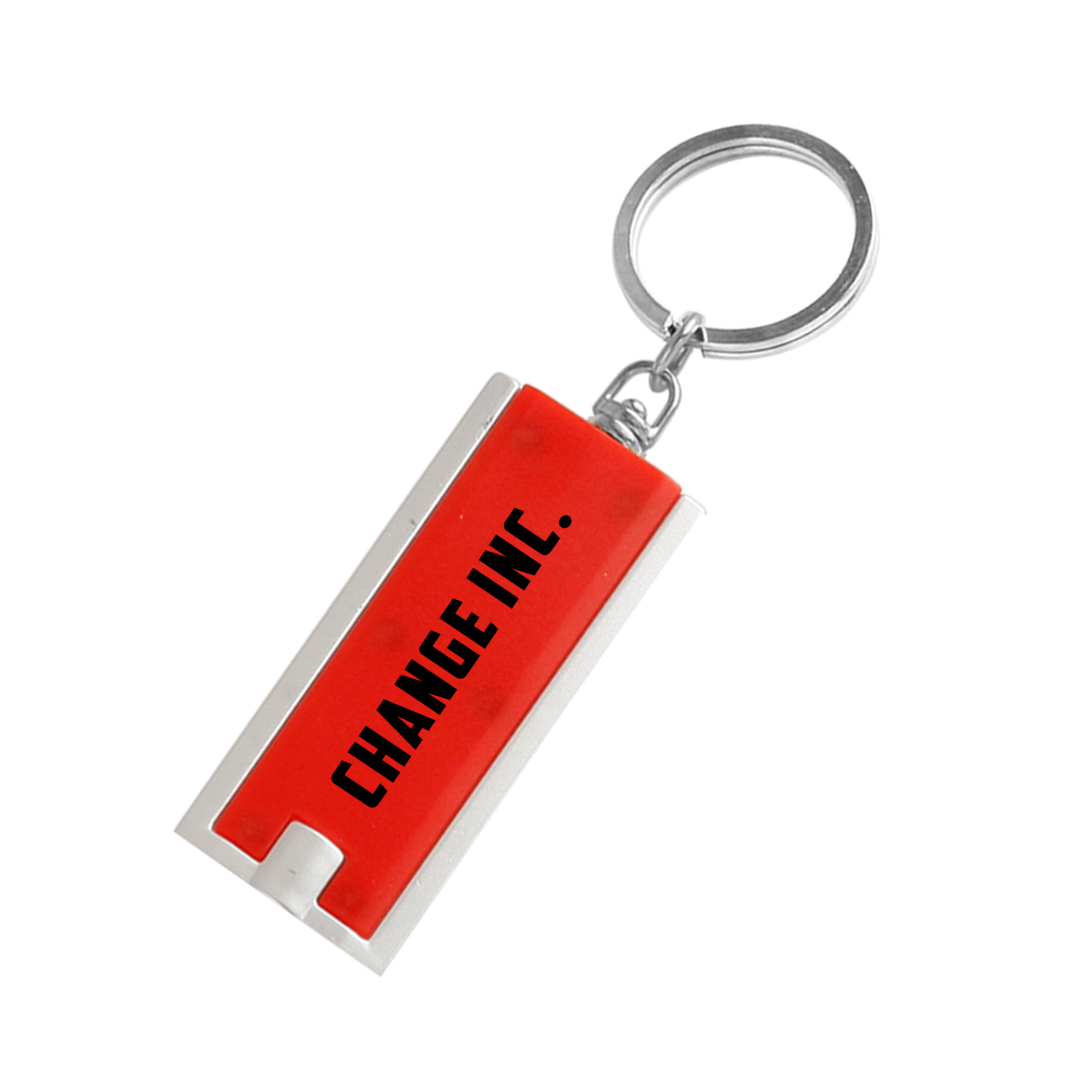 Light Up Rectangle Keychain 8