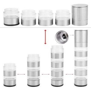 4 In 1 Pepper Grinder With Spice Cans Set For Convenient Seasoning 6
