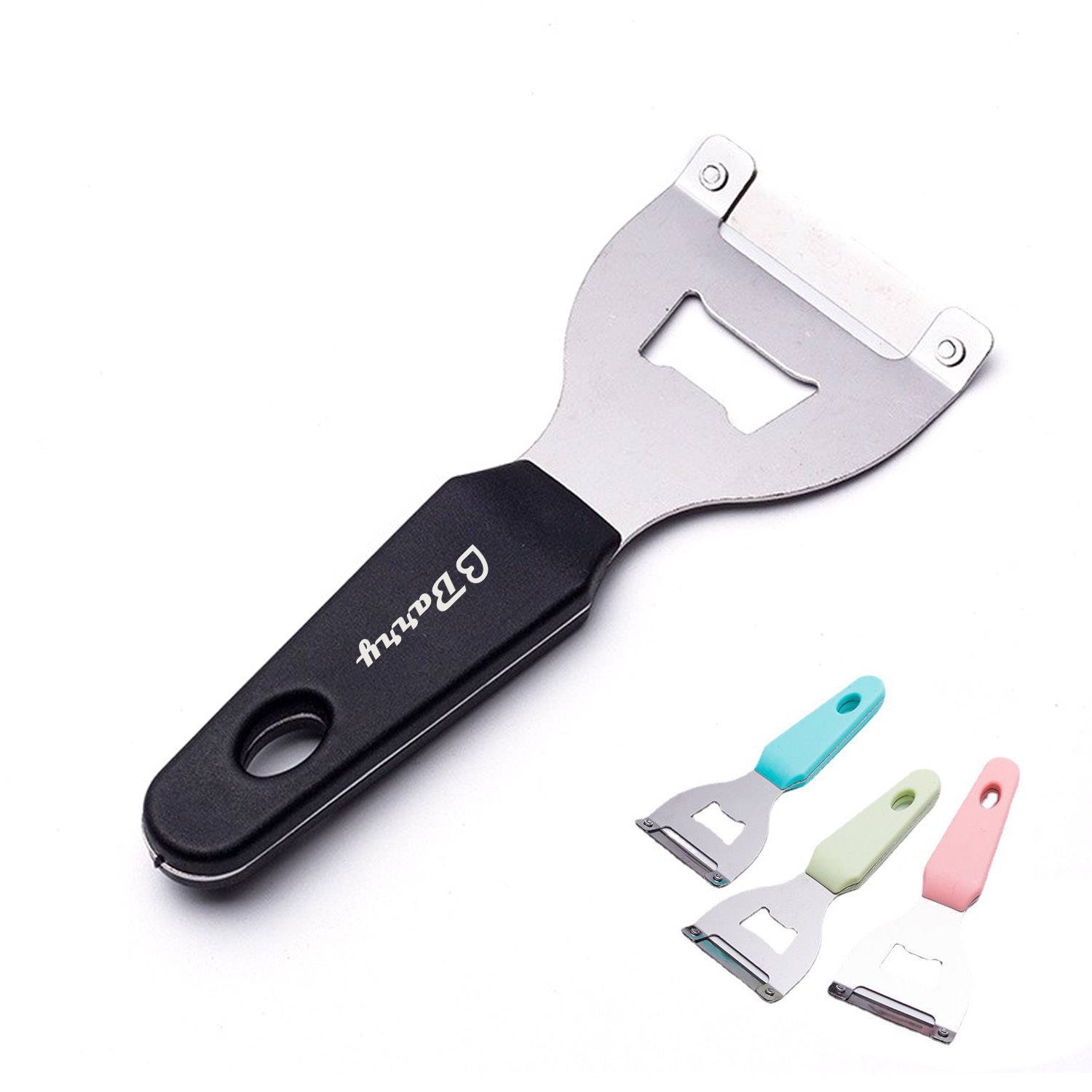 Stainless steel multifunctional peeler bottel opener 3