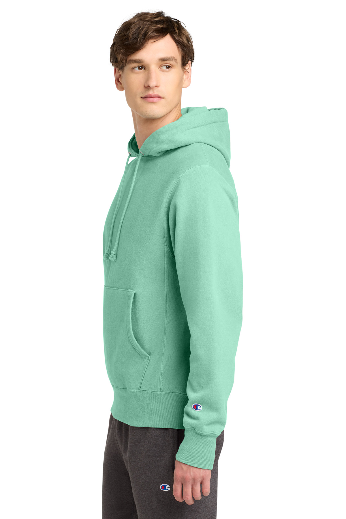 Champion Reverse Weave Garment-Dyed Hooded Sweatshirt. GDS101 57