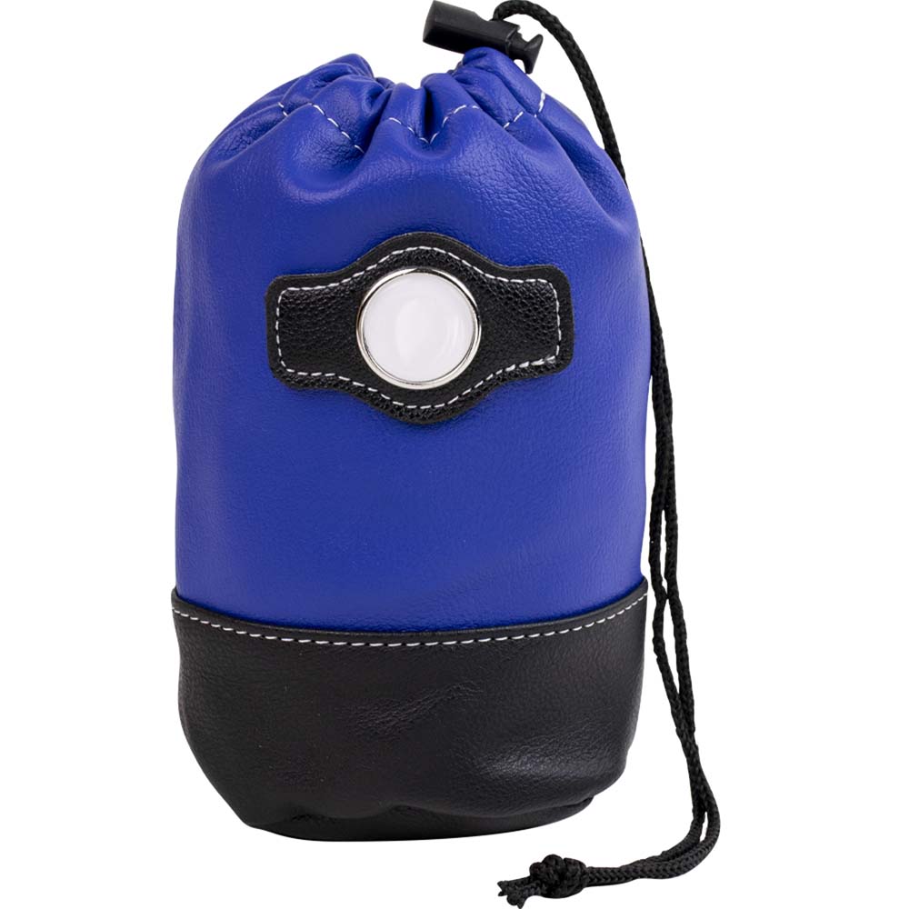 Leatherette Drawstring Valuables Pouch 1