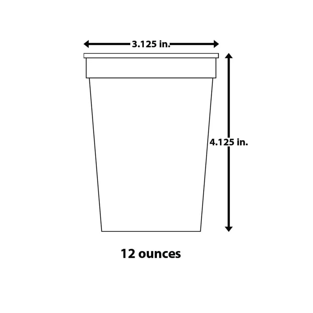 Custom 12 Oz Durable Color Changing Mood Stadium Cup 6