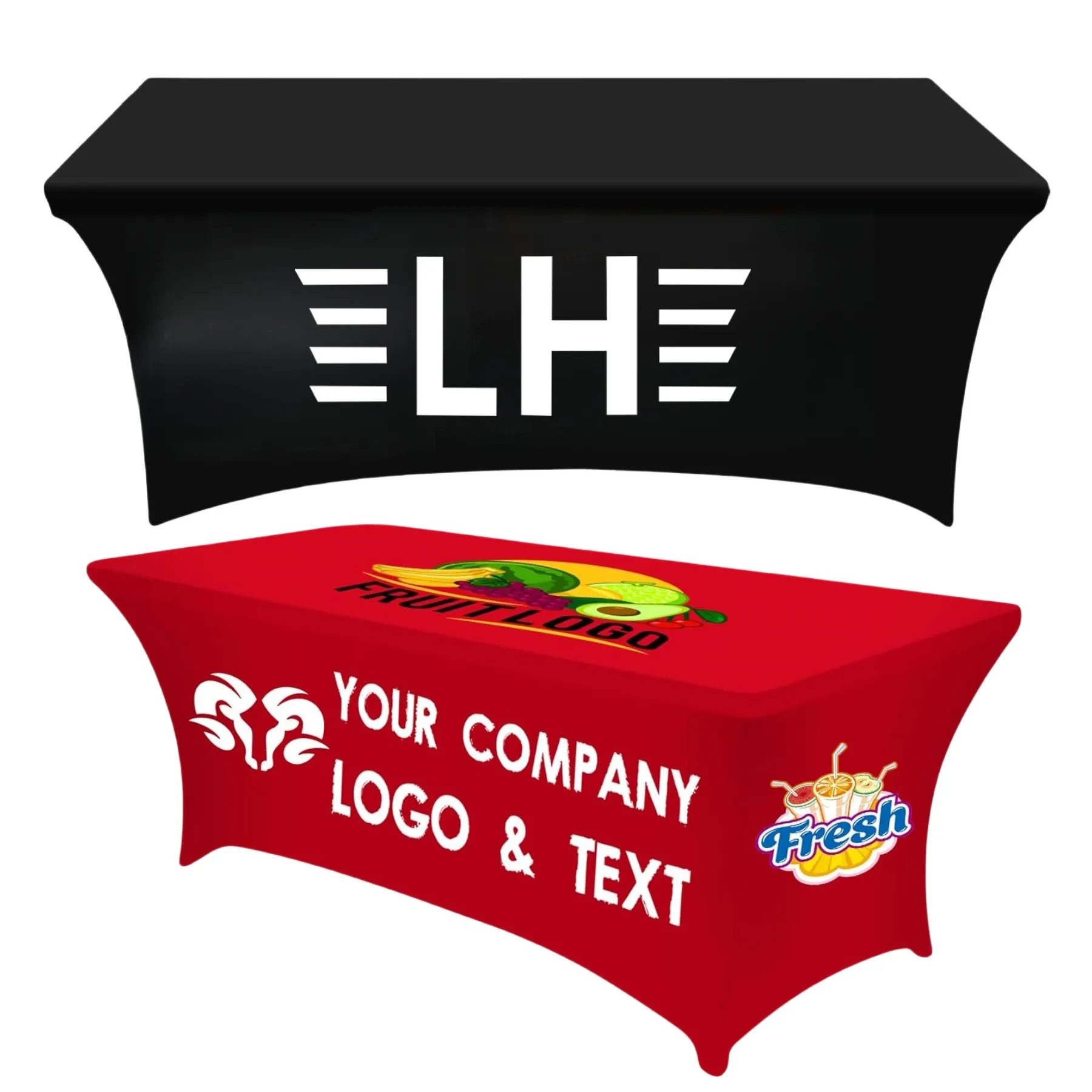 6' Sublimation Stretch Table Cover 3
