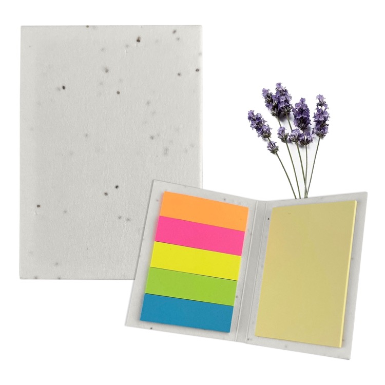 Corn Poppy Seed Sticky Note Pad 3