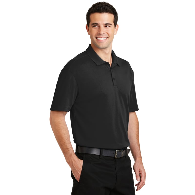 Port Authority Silk Touch Interlock Performance Polo. 10