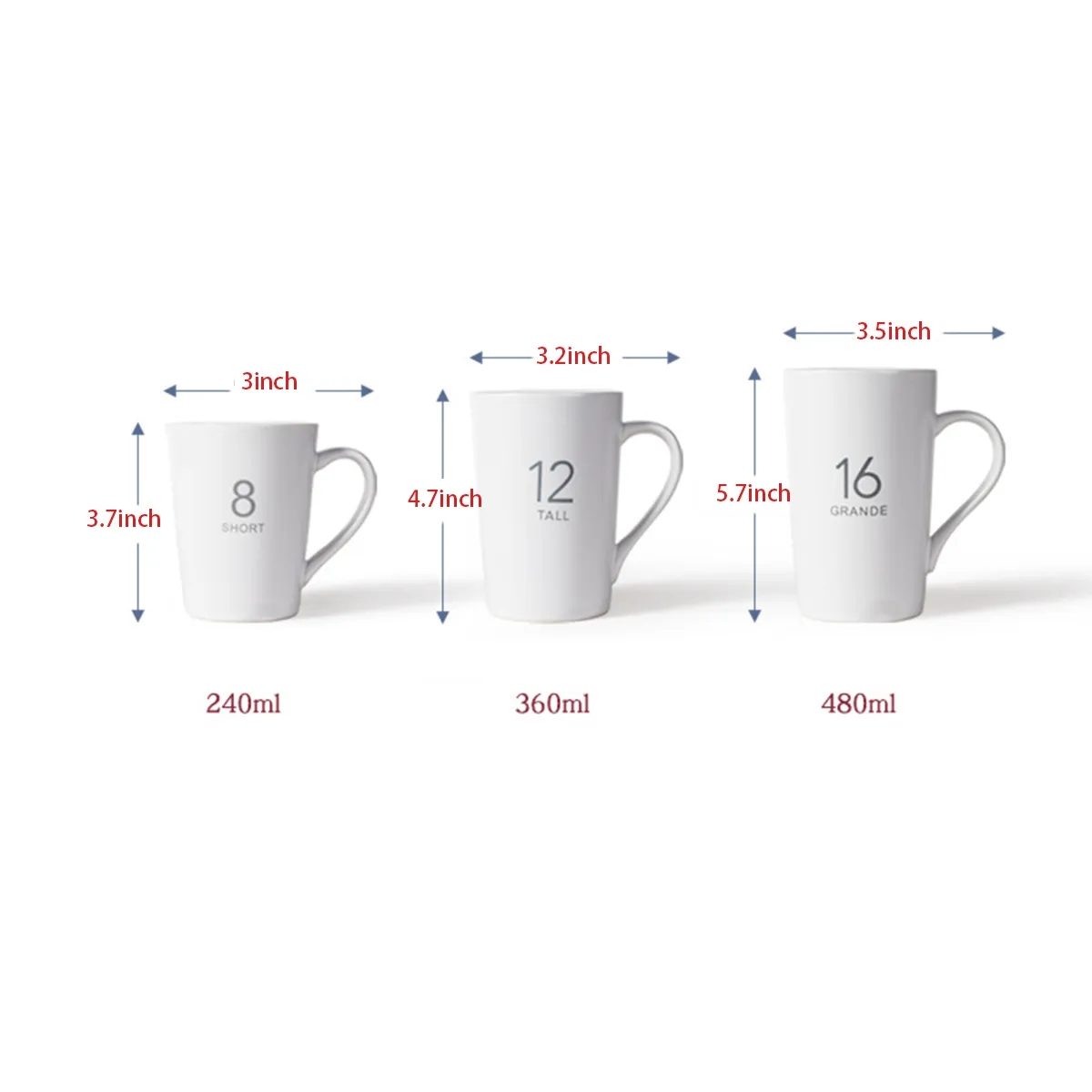 Custome ceramic office coffee mug with wood lid 6