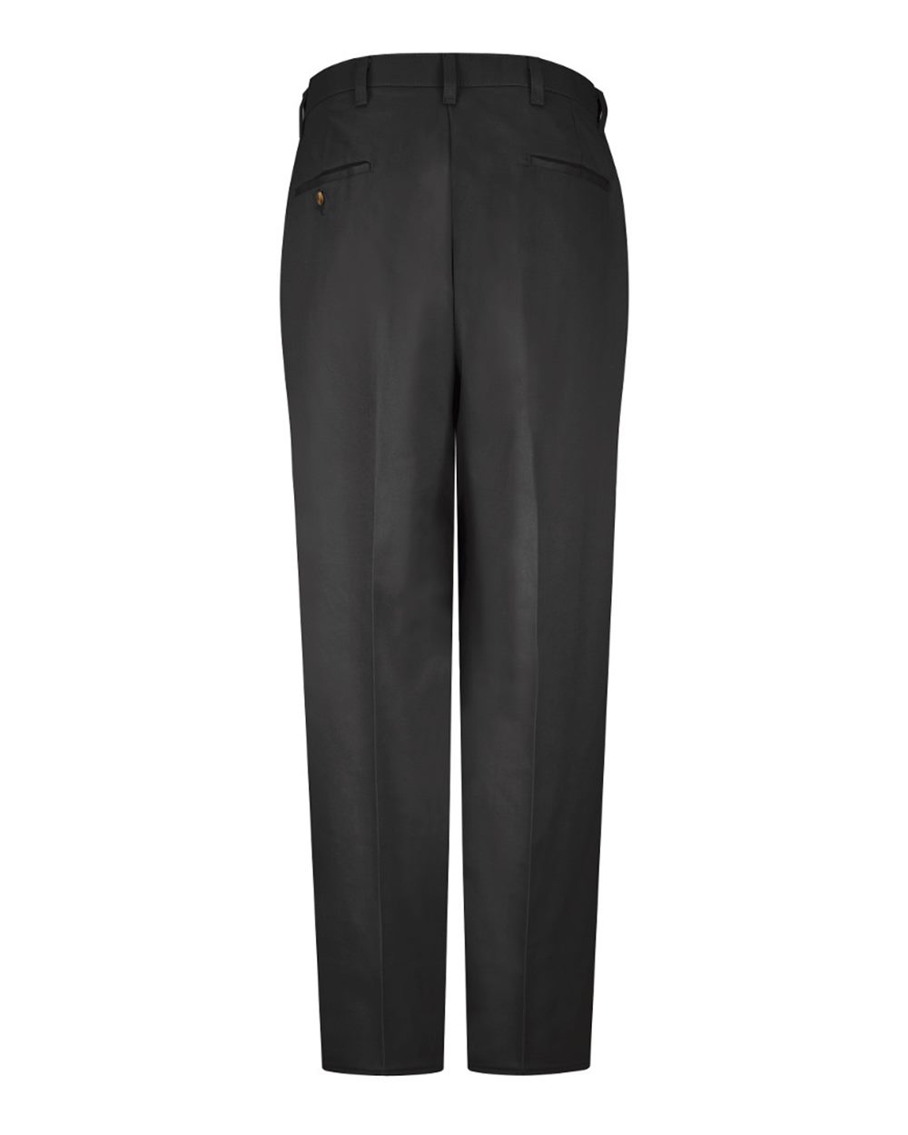 Plain Front Casual Cotton Pants