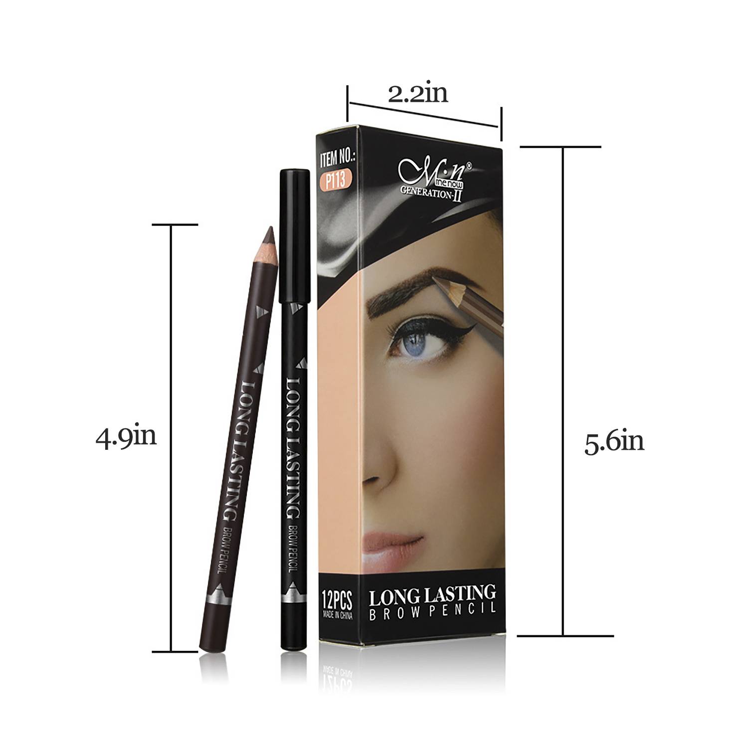 Smooth & Long-Lasting Waterproof Eyeliner Pencil 2