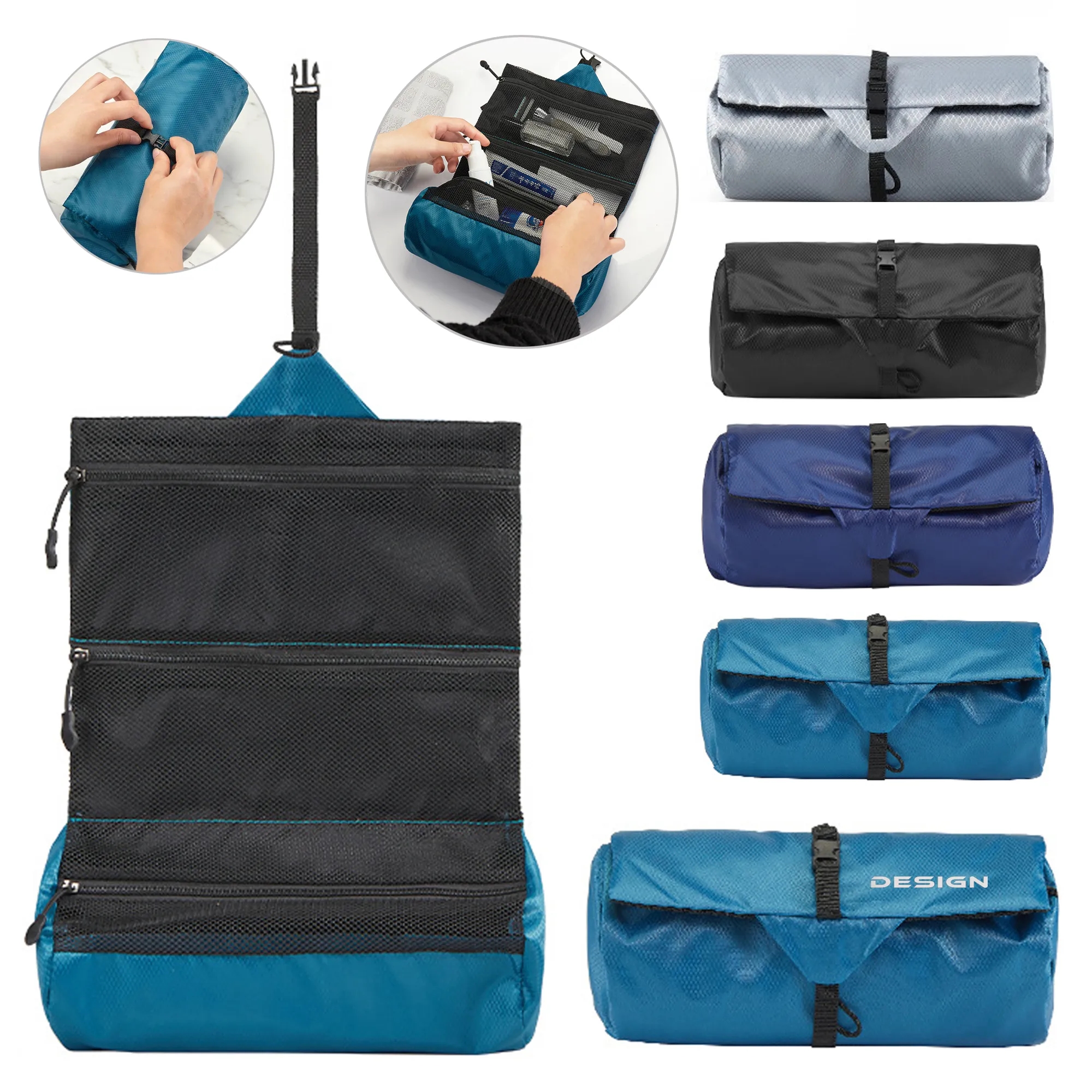 Foldable Travel Waterproof Toiletry Bag 2