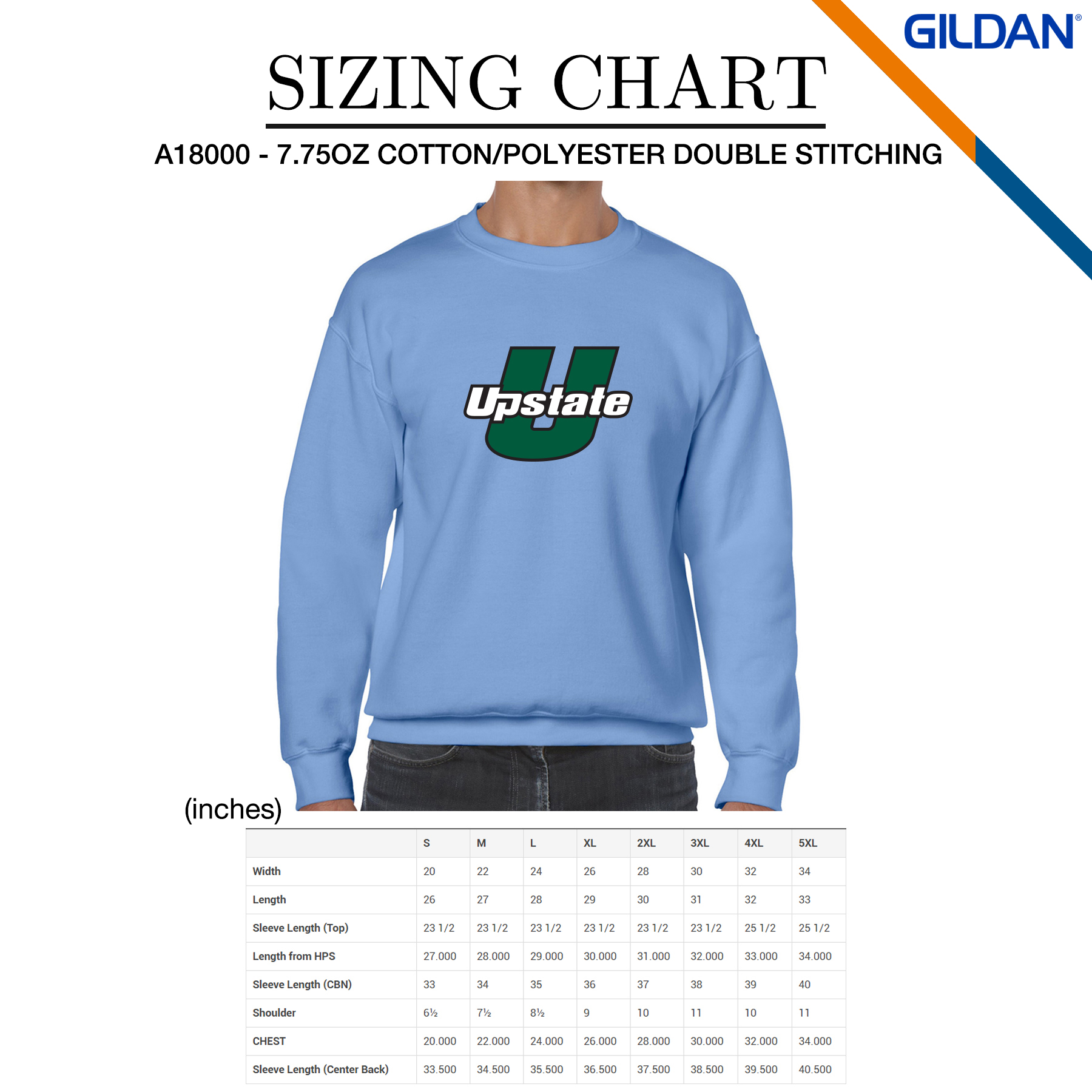 Gildan® Heavy Blend Adult Crewneck Sweatshirts 10