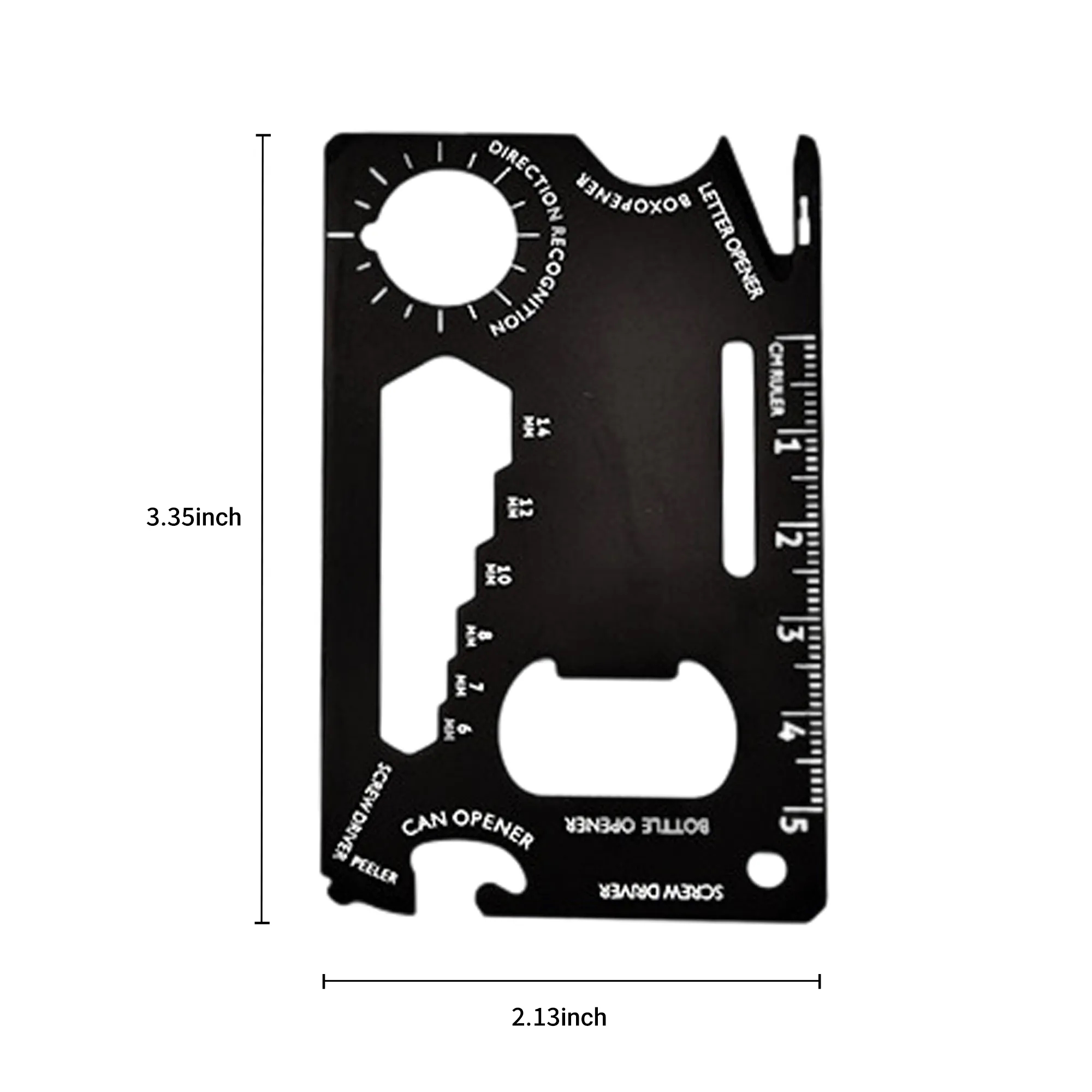Outdoor Multi Tool Card with Direction Identifier 5