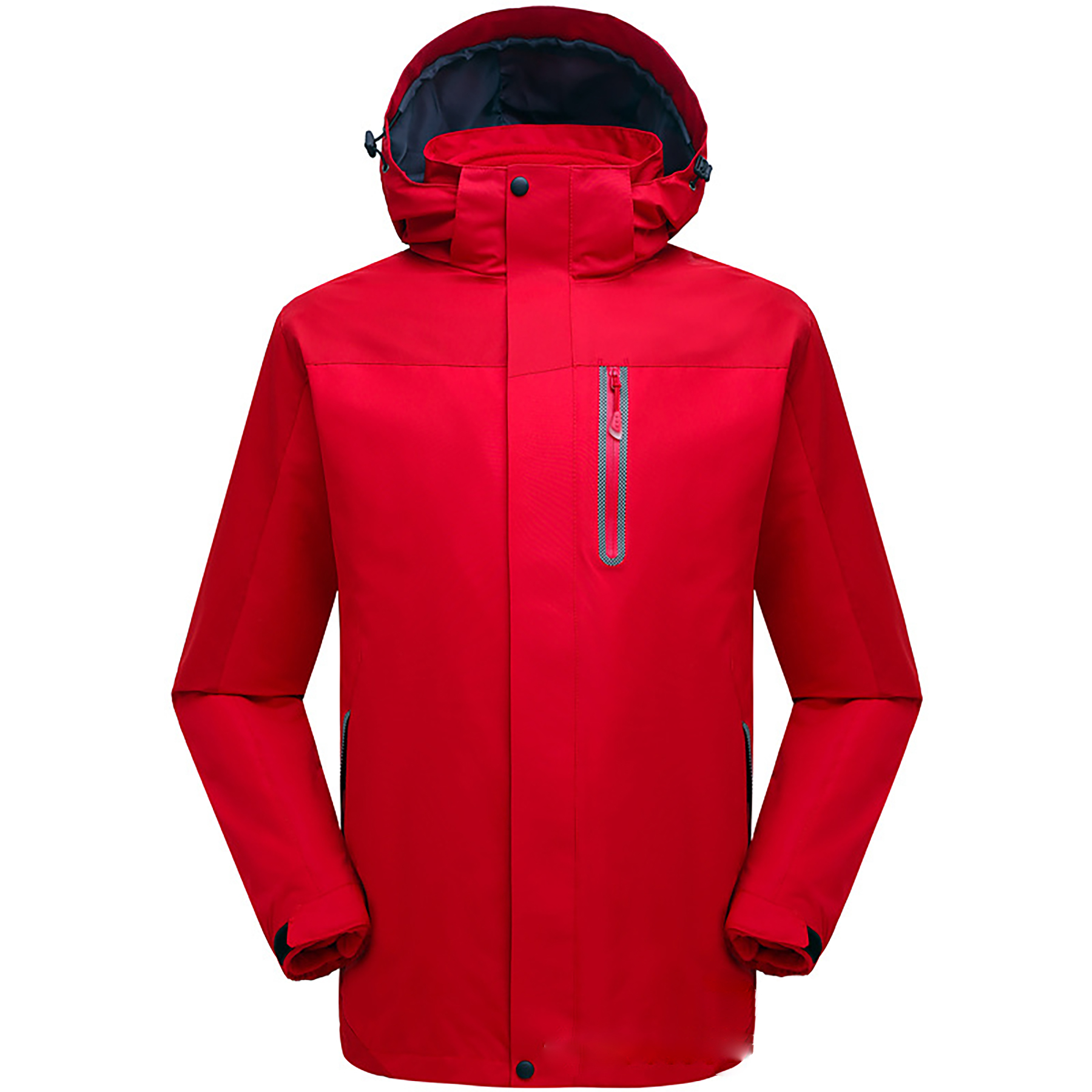 Warm Fleece Winter Jacket with Multi-Pockets 4