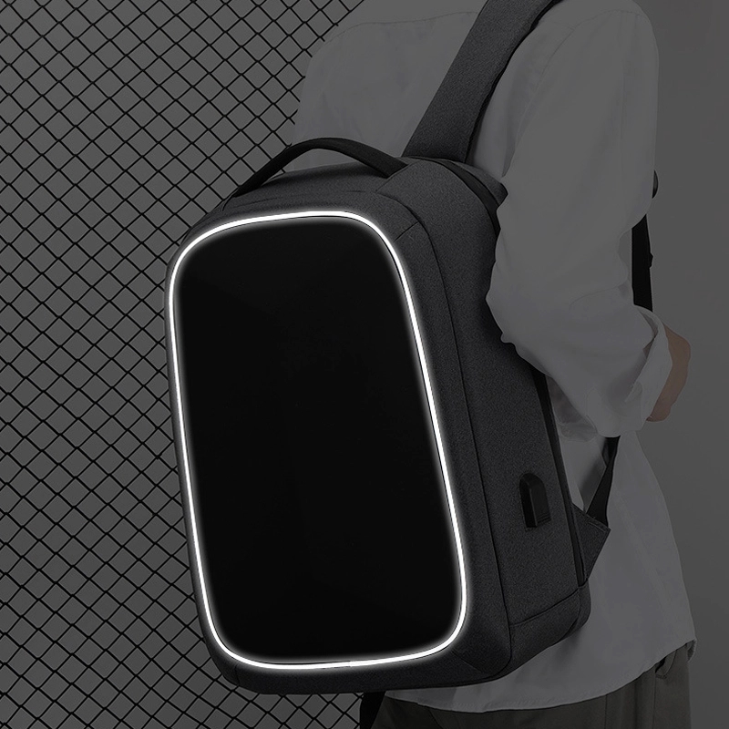 Custom Business Laptops Backpack with USB Charging Port 8
