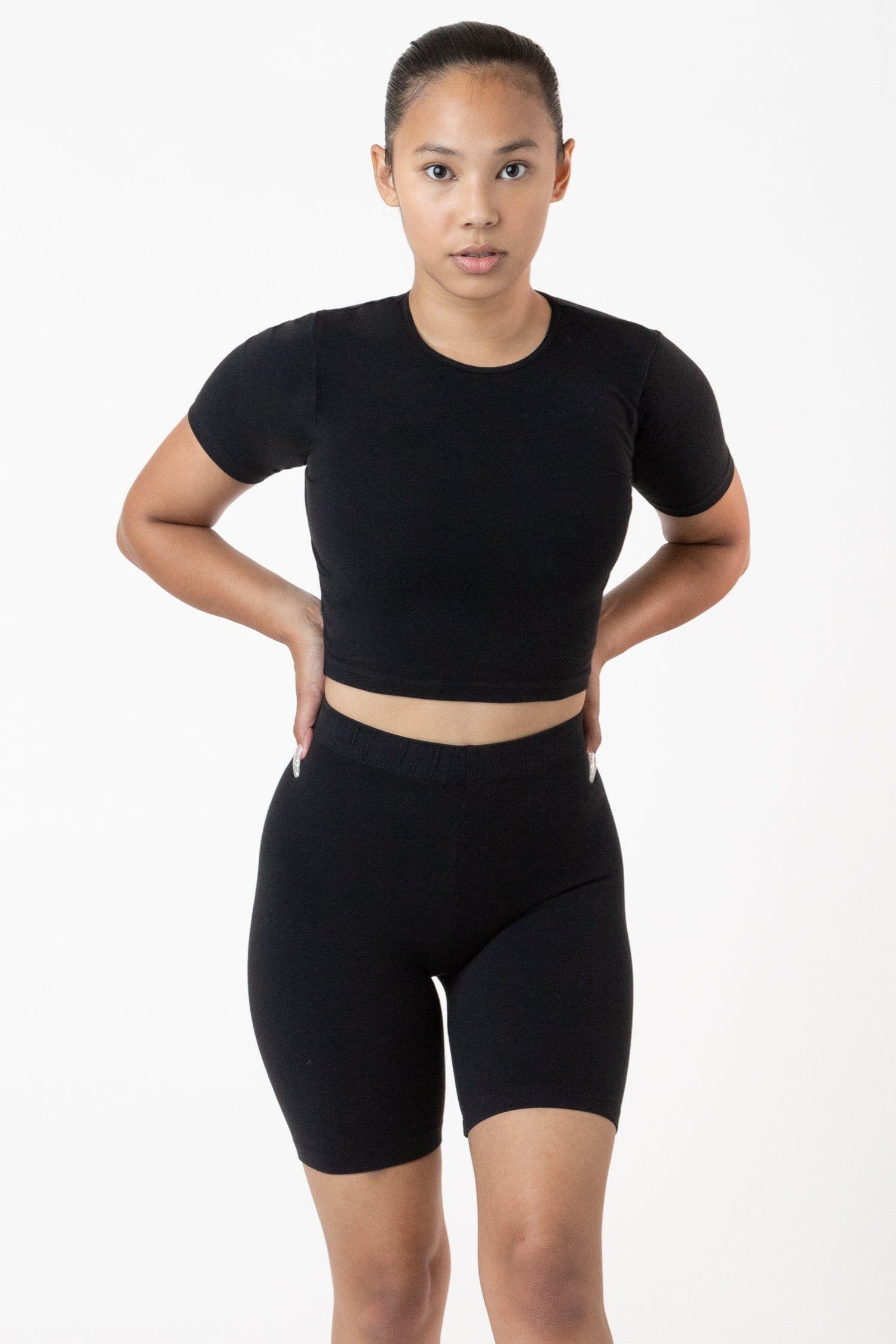 CTN SPNDX S/S CREW CROP TOP 8