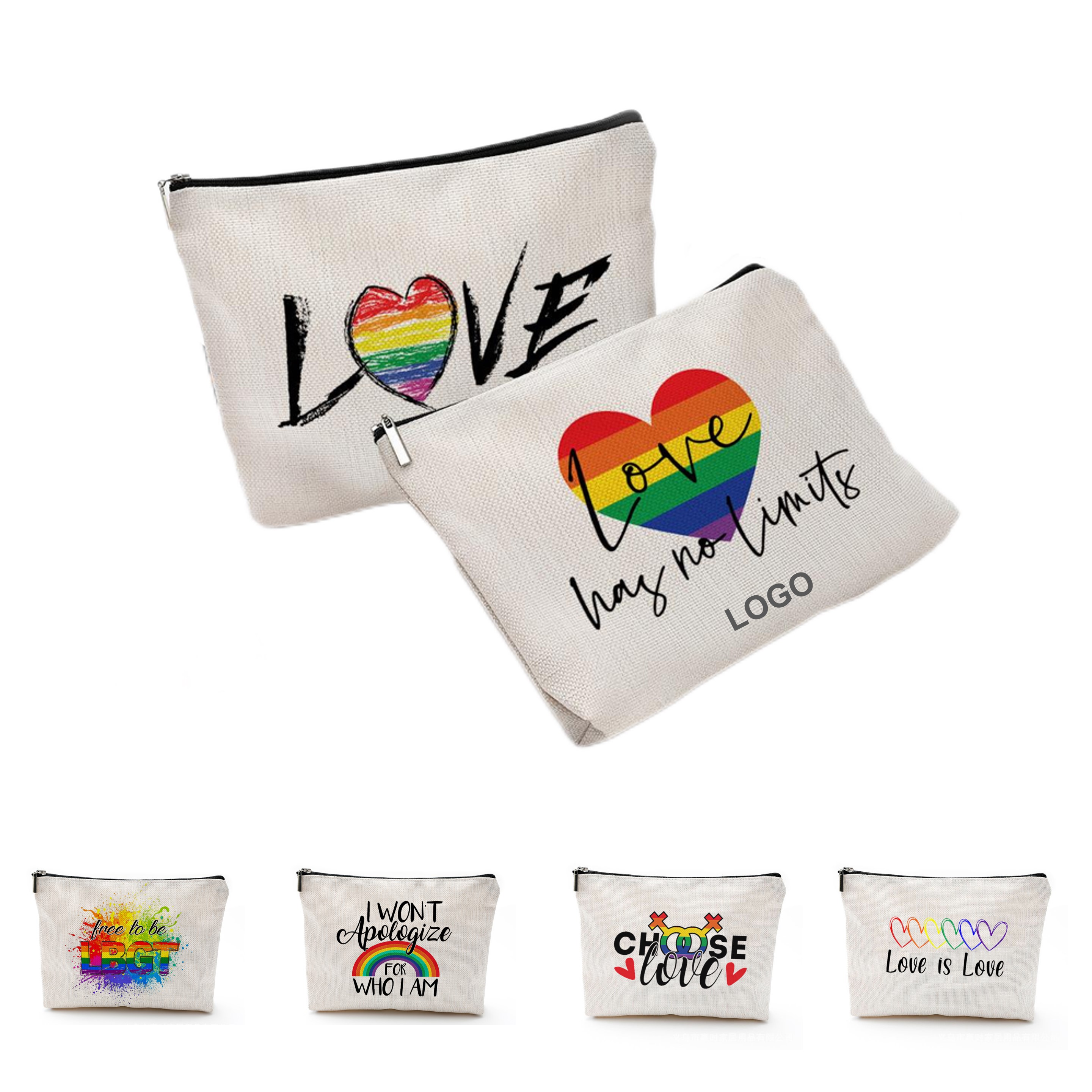 Pride Travel Zipper Pouch 8