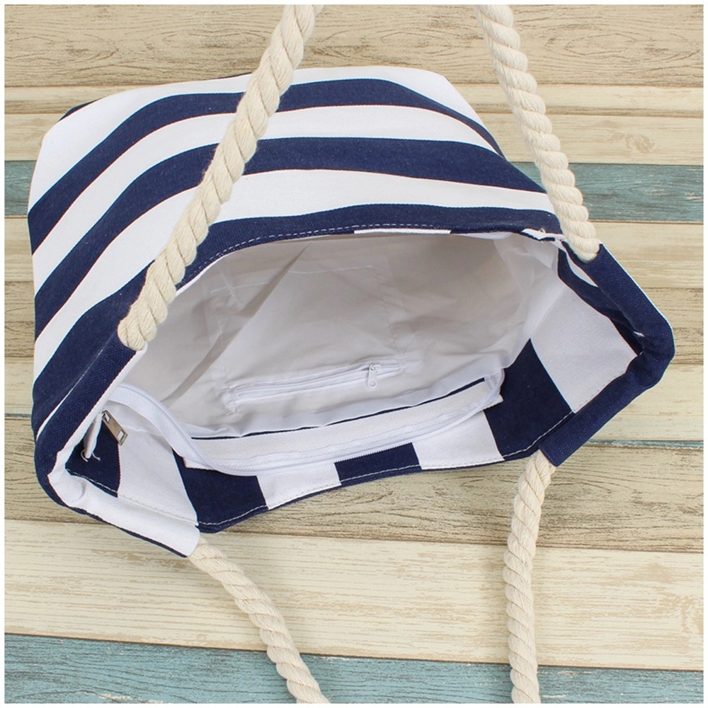 Handle Handbag Tote Beach Bag, custom tote bag with logo imprint 8