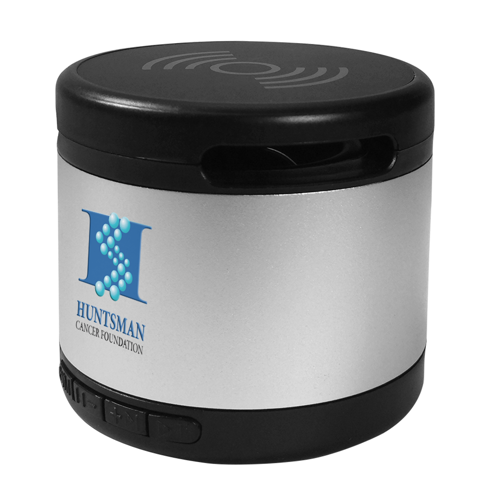 Jones Metal Bluetooth® Speaker w/ Wireless Charging Pad 8
