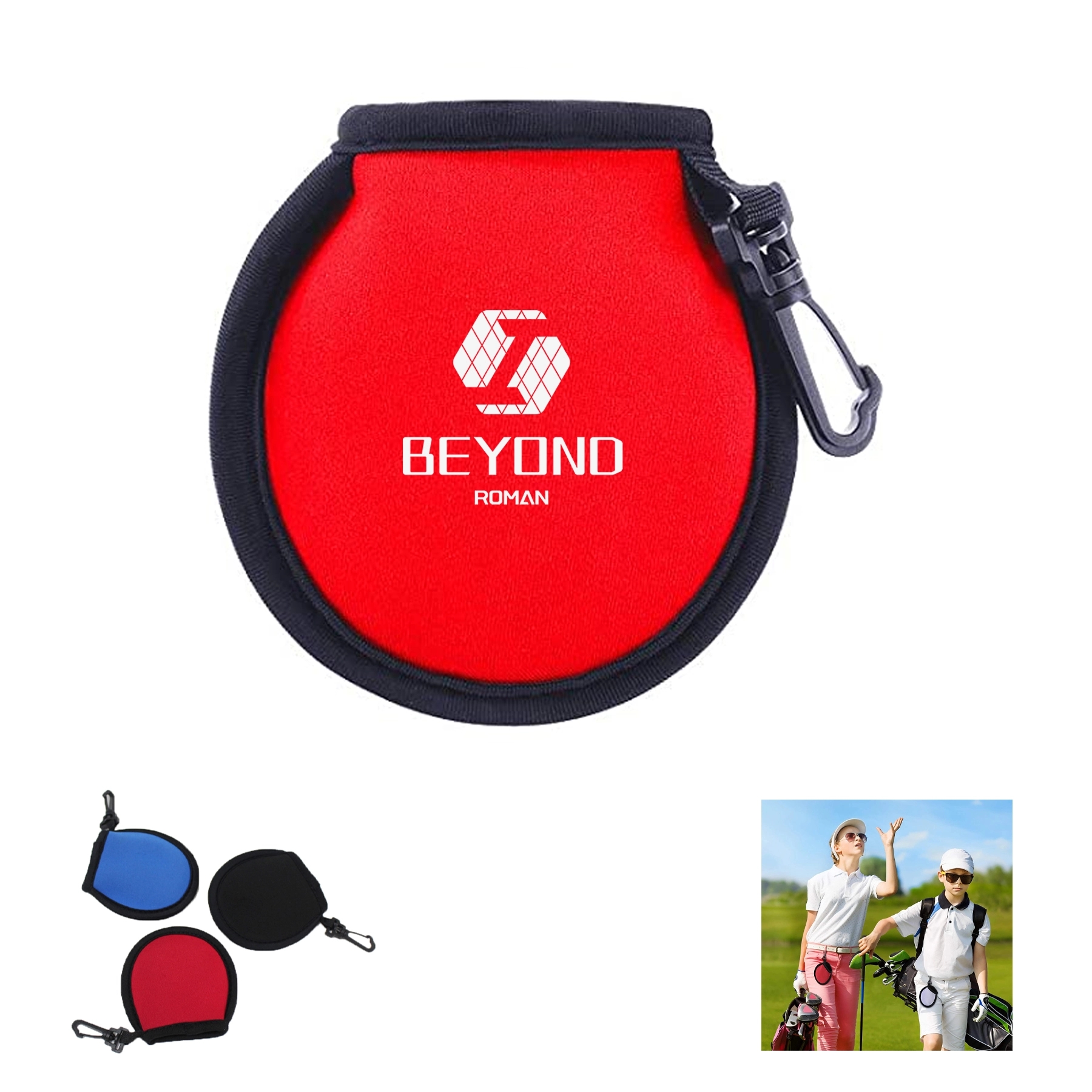 Portable Golf Cover Cleaning Bag 2