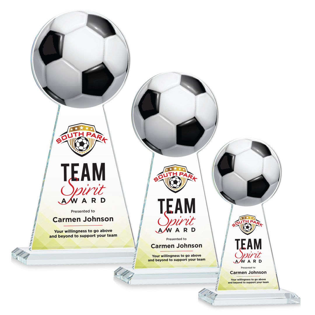 Edenwood Soccer VividPrint™ Award - Clear
