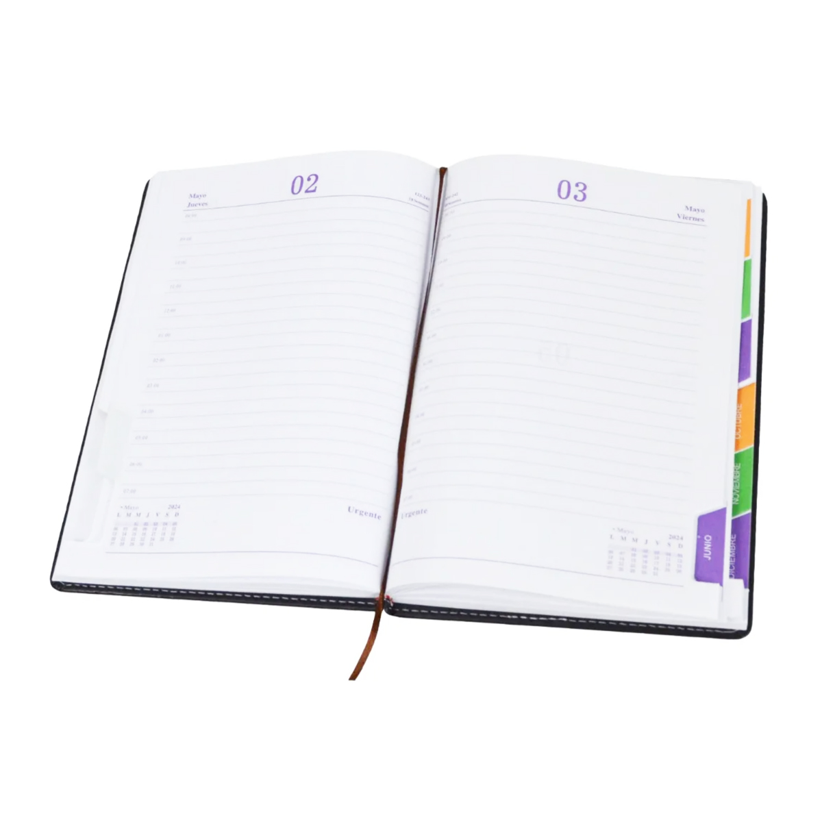 A4 Professional Planner Notebook with Integrated Calculator 2