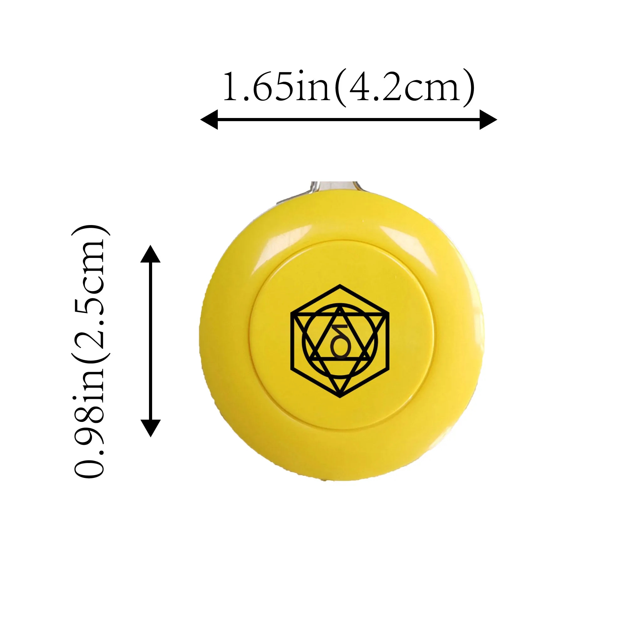 Small Keychain Automatic Retractable Tape Measure 2