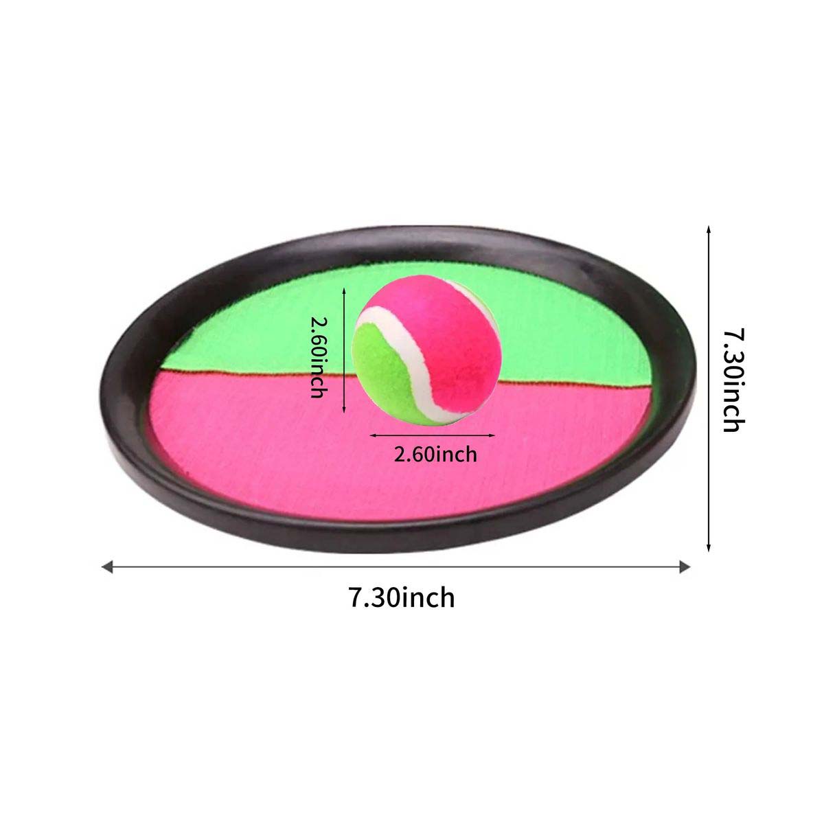 Sticky Paddle and Ball Set for Kids and Adults 2