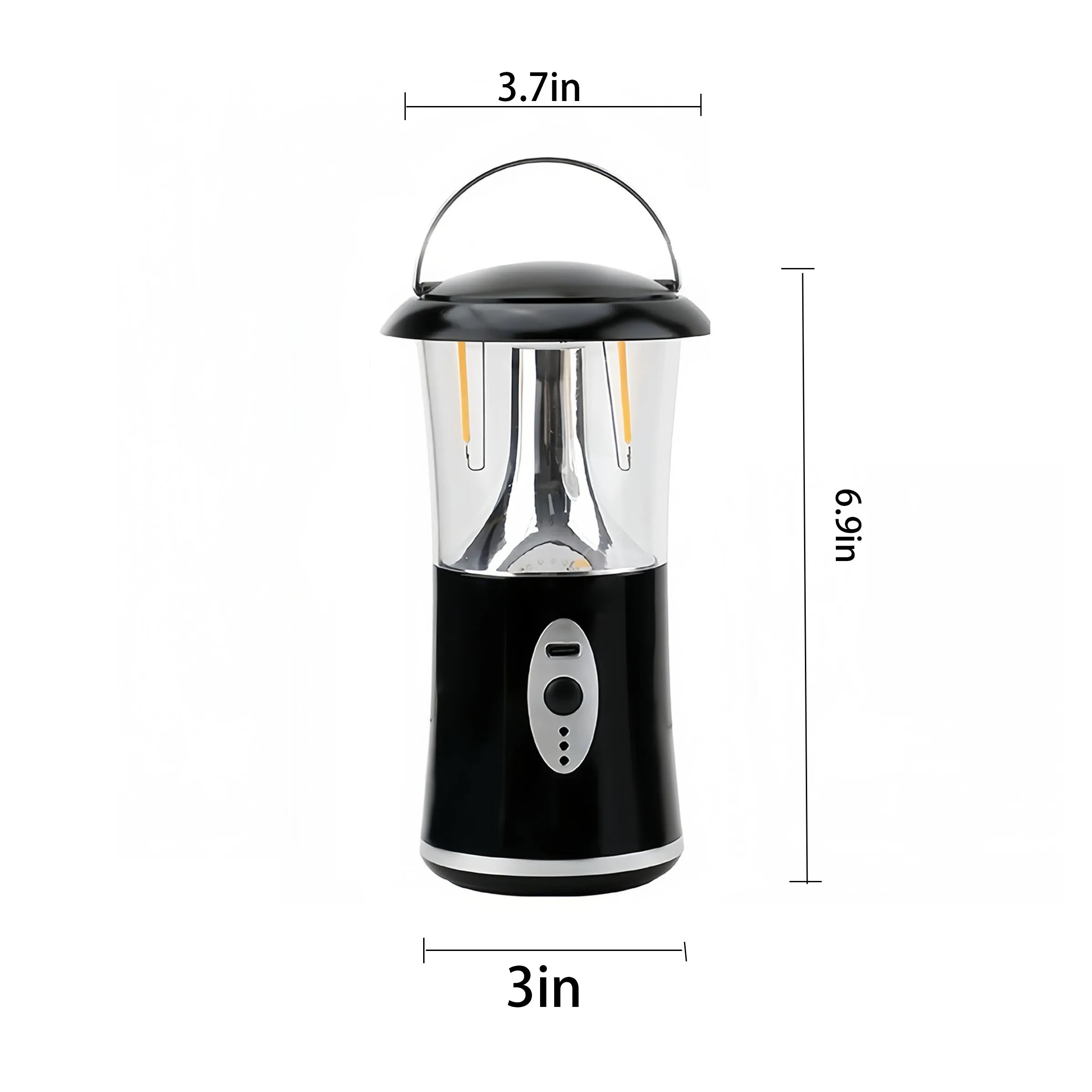 Plastic Camping Solar Multifunctional Horse Lamp 3