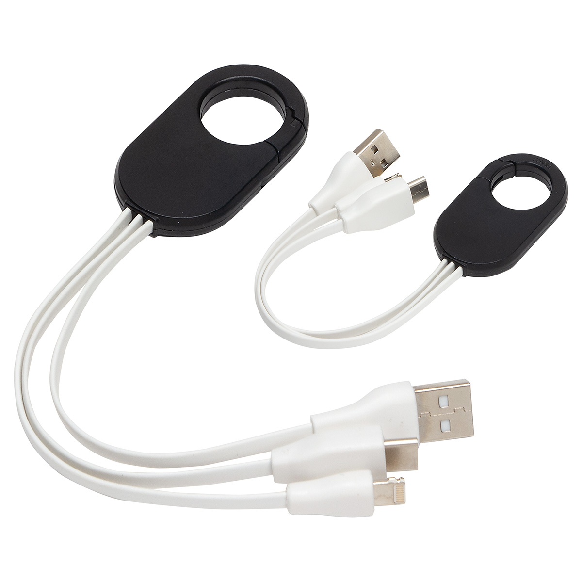 Triad 3-in-1 Charging Cable with Carabiner Clip 7