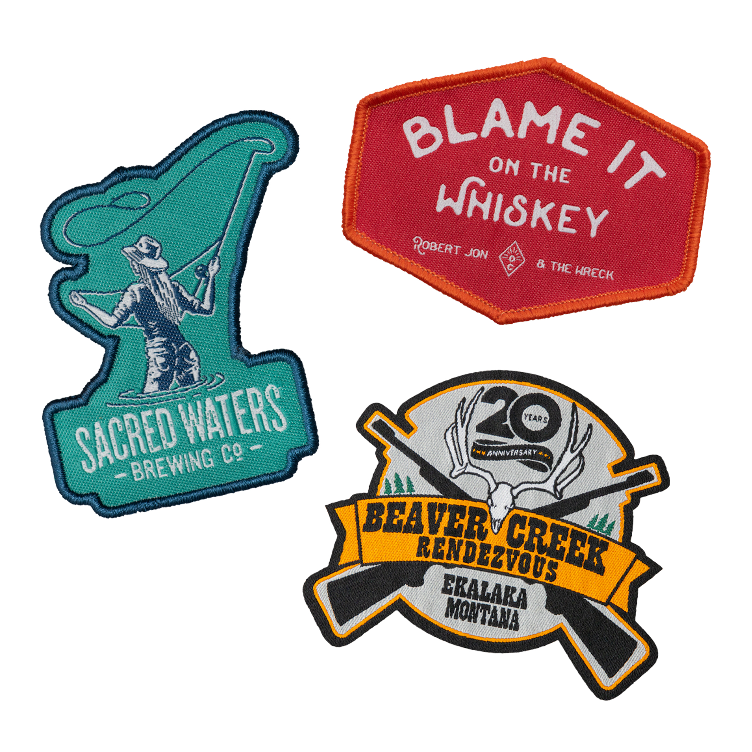 Custom Woven Patches (2-1/2") 6