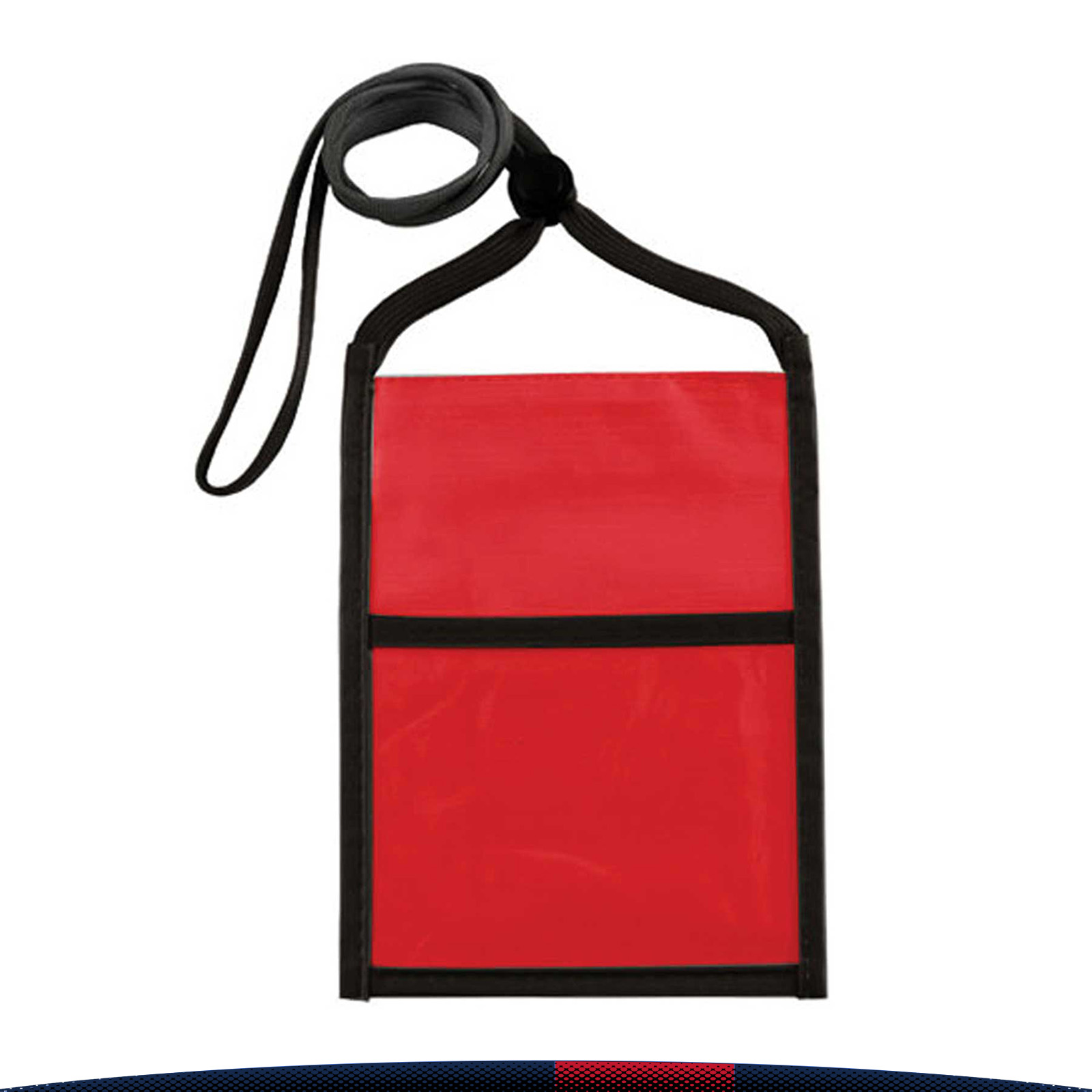 Two Tone Double Window Pouch 6