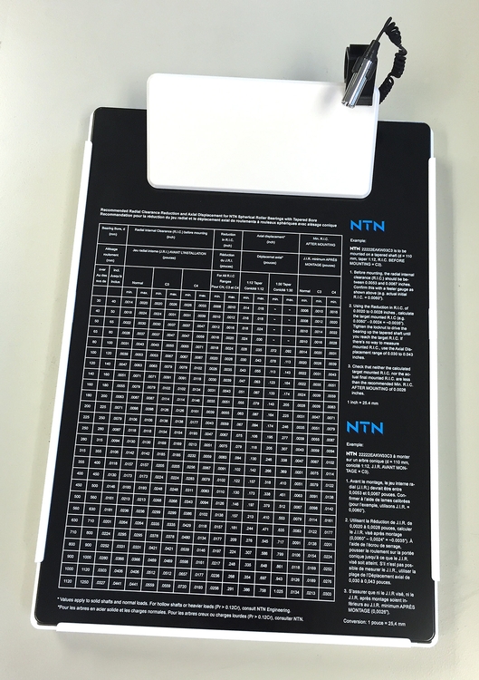 Letter Size Clipboard w/ Storage Box & Light Clip 2