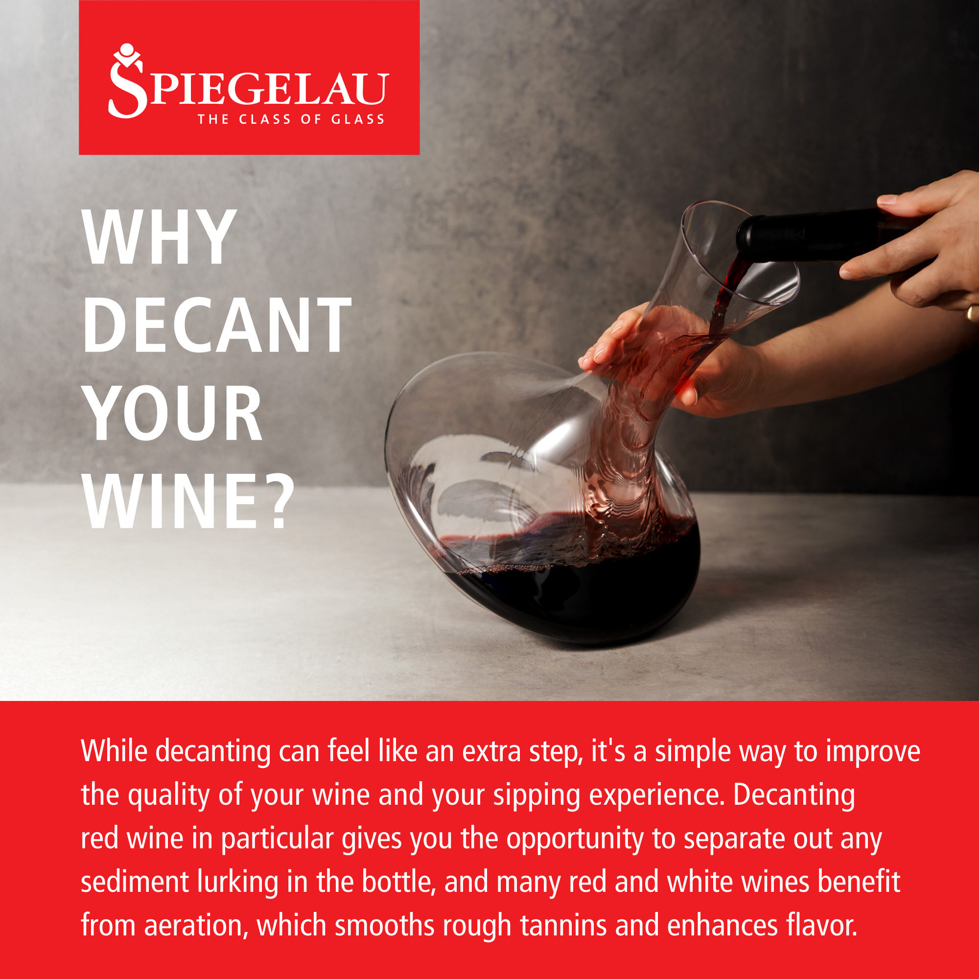Spiegelau Authentis 53oz Wine Decanter 1