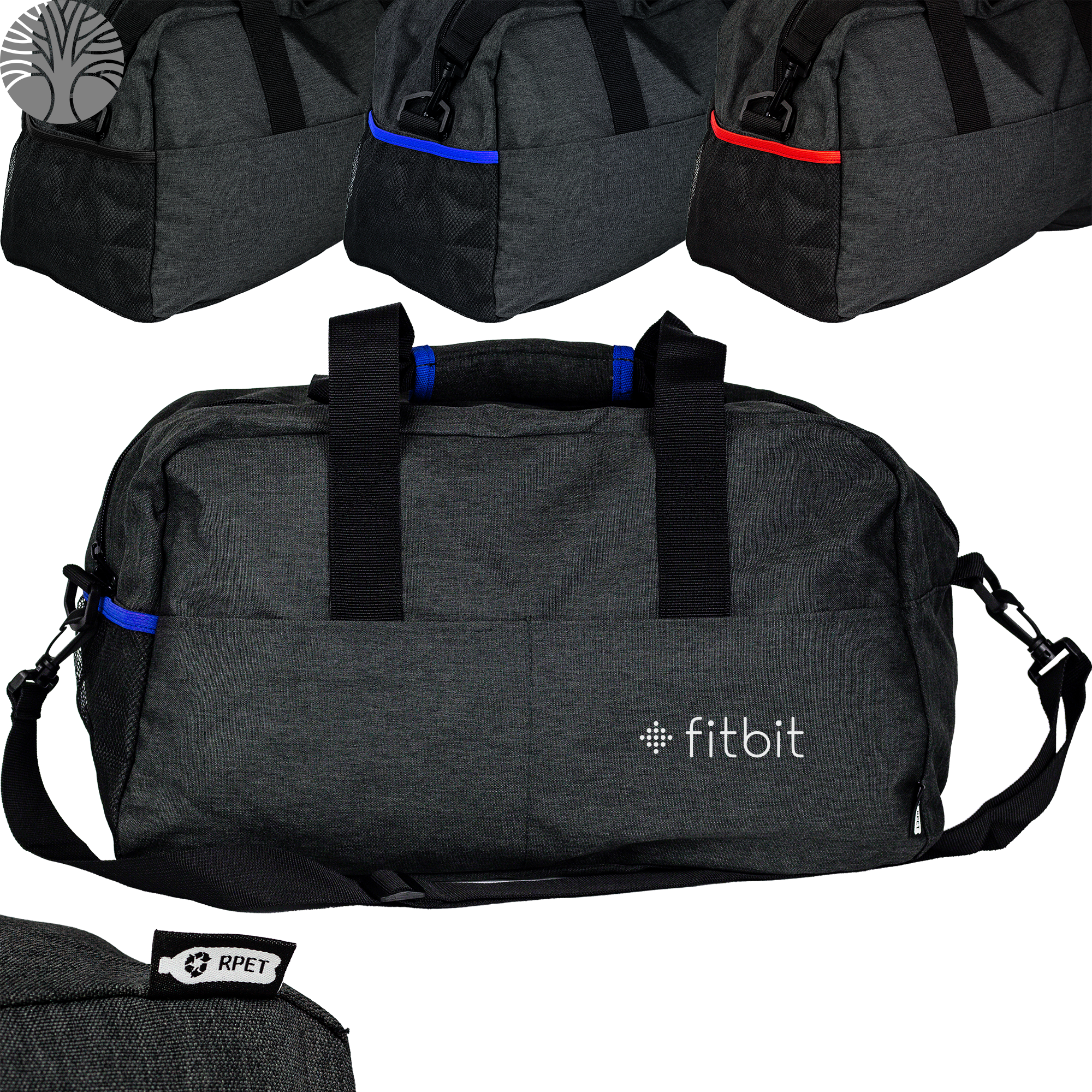 Eco-Conscious 8" x 11" x 18.5" RPET Duffel Bag 6
