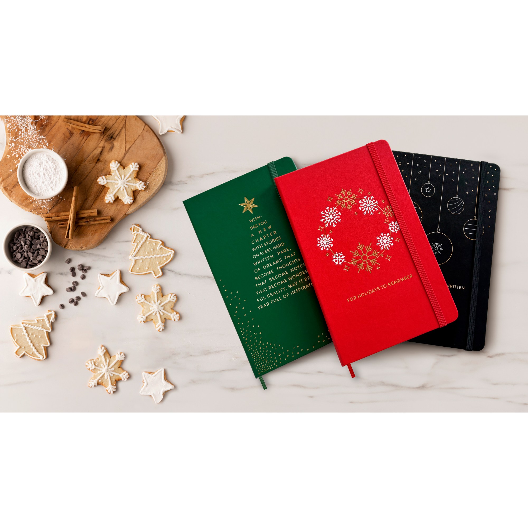 Moleskine® Hard Cover Holiday Notebook Gift Set 35